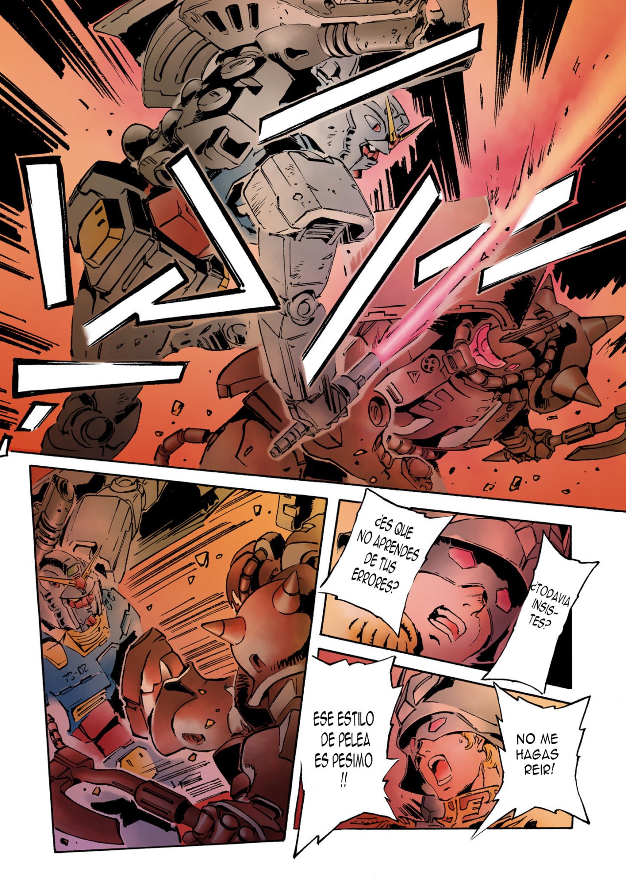 Read MOBILE SUIT GUNDAM THE ORIGIN (ES) Manga Online