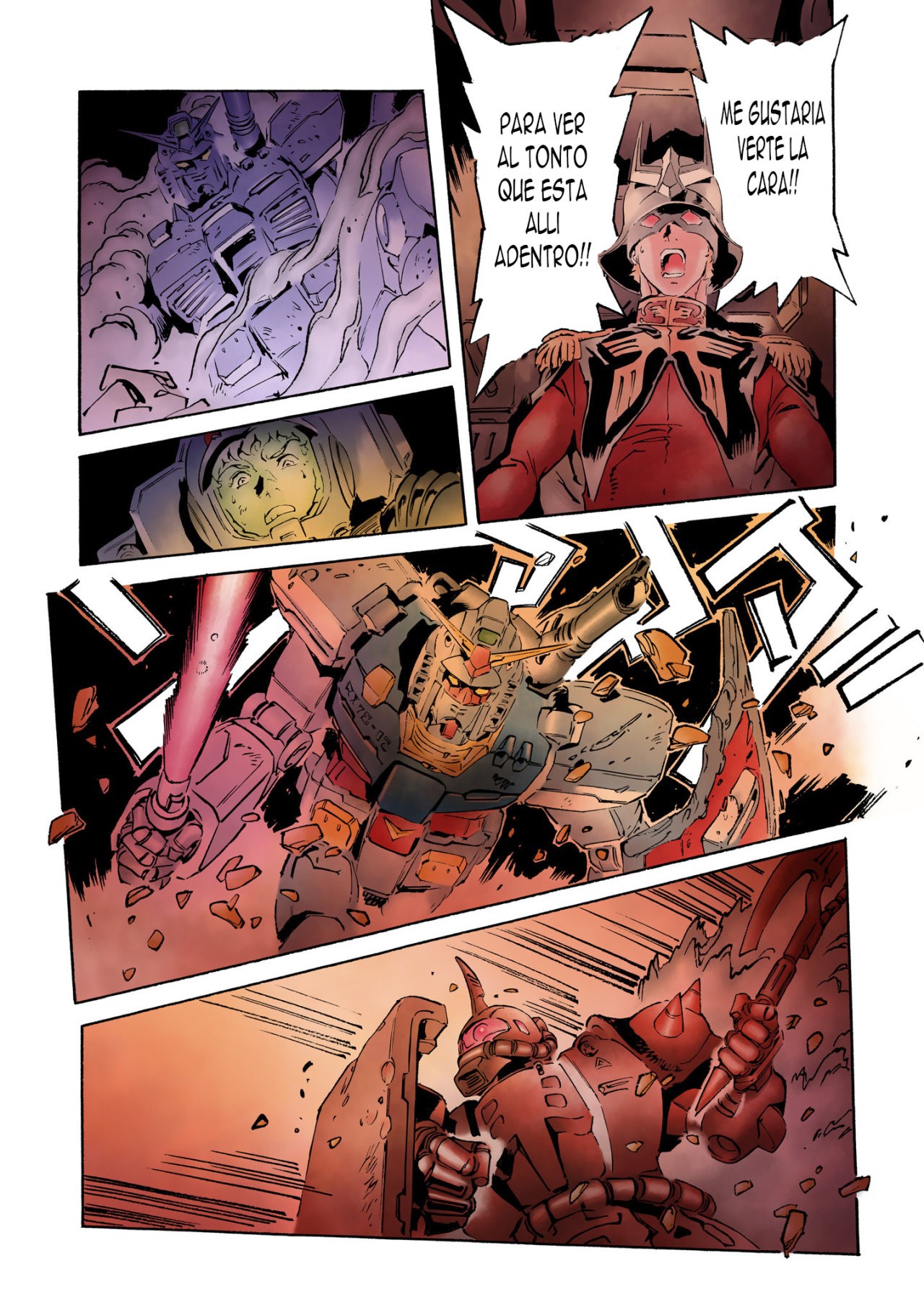Read MOBILE SUIT GUNDAM THE ORIGIN (ES) Manga Online