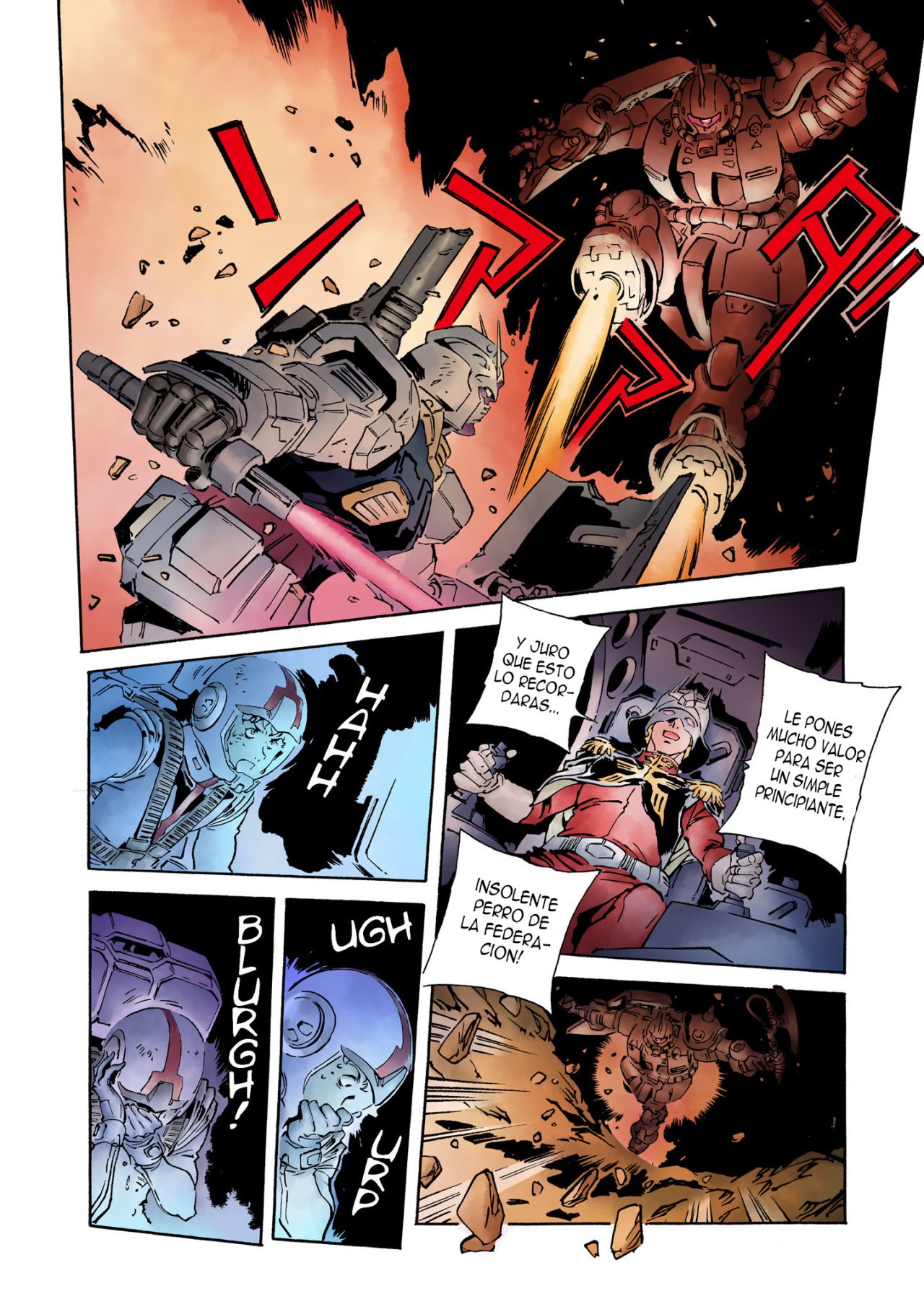 Read MOBILE SUIT GUNDAM THE ORIGIN (ES) Manga Online