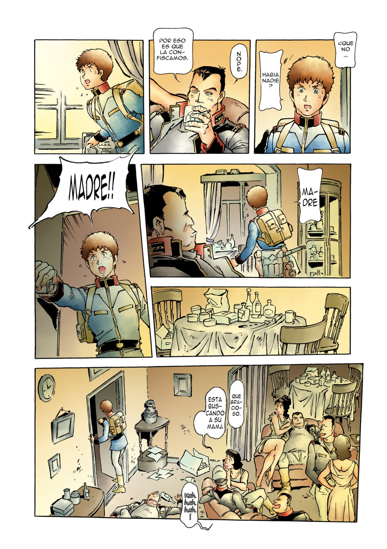 Read MOBILE SUIT GUNDAM THE ORIGIN (ES) Manga Online