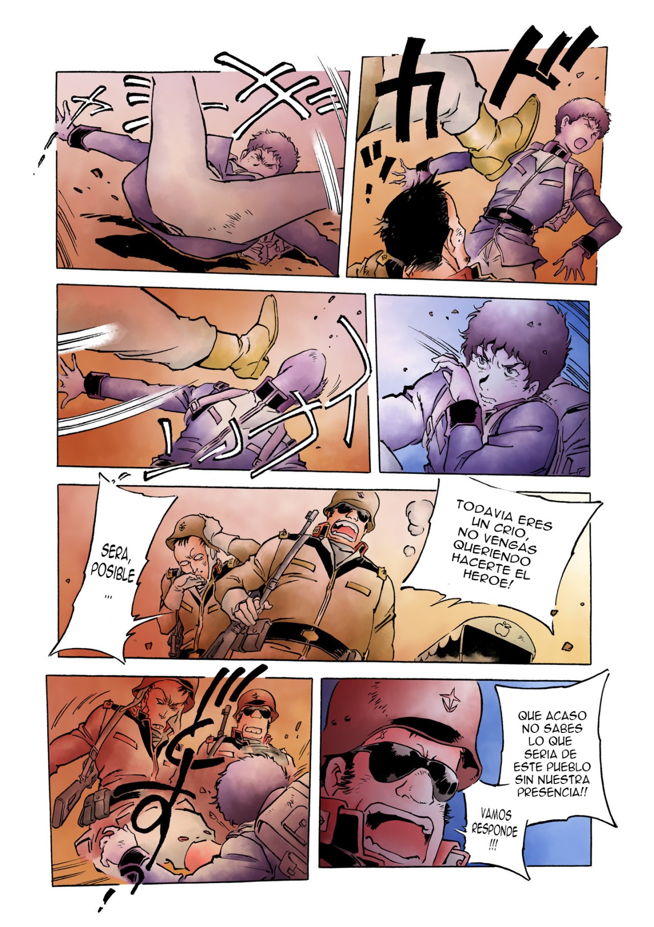 Read MOBILE SUIT GUNDAM THE ORIGIN (ES) Manga Online