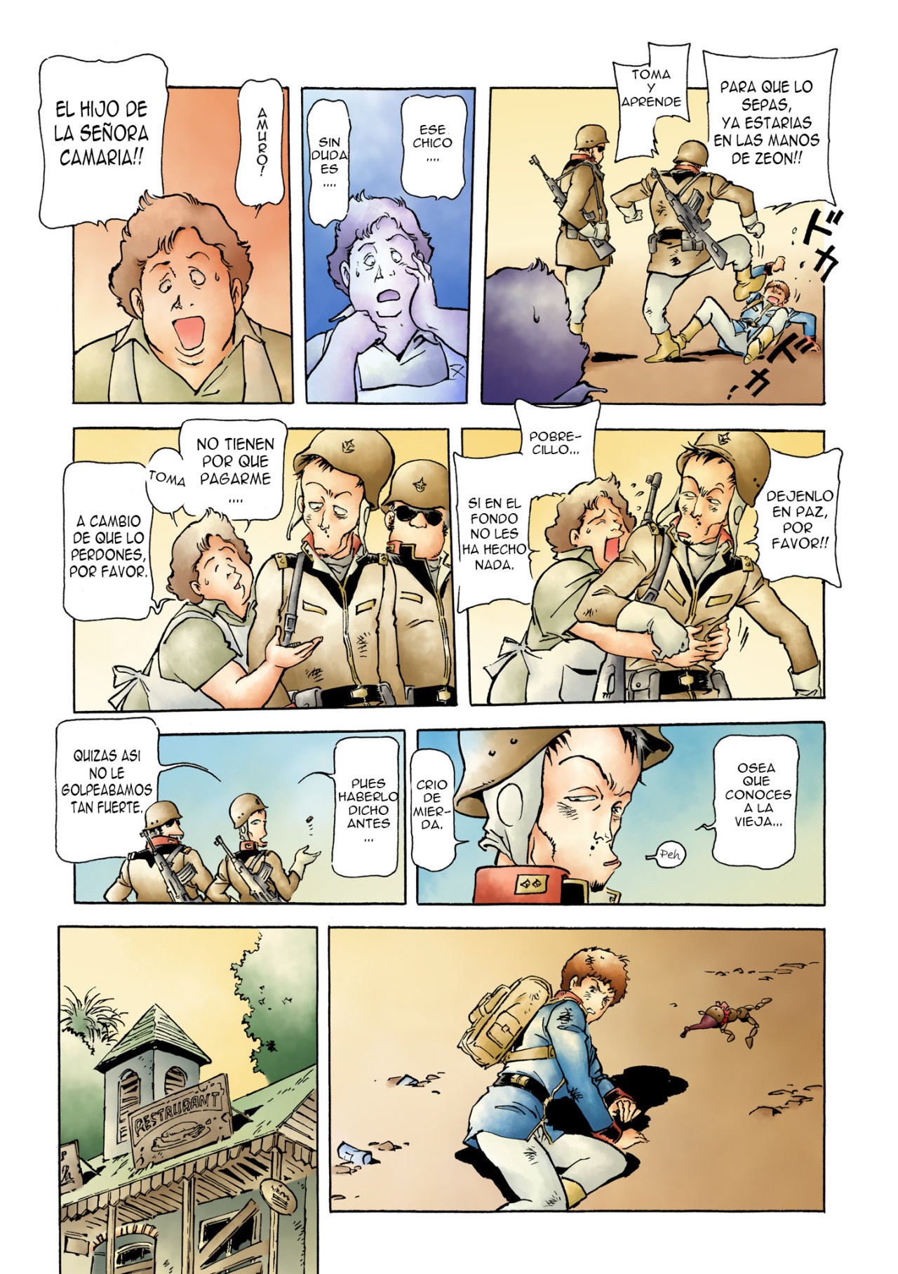 Read MOBILE SUIT GUNDAM THE ORIGIN (ES) Manga Online