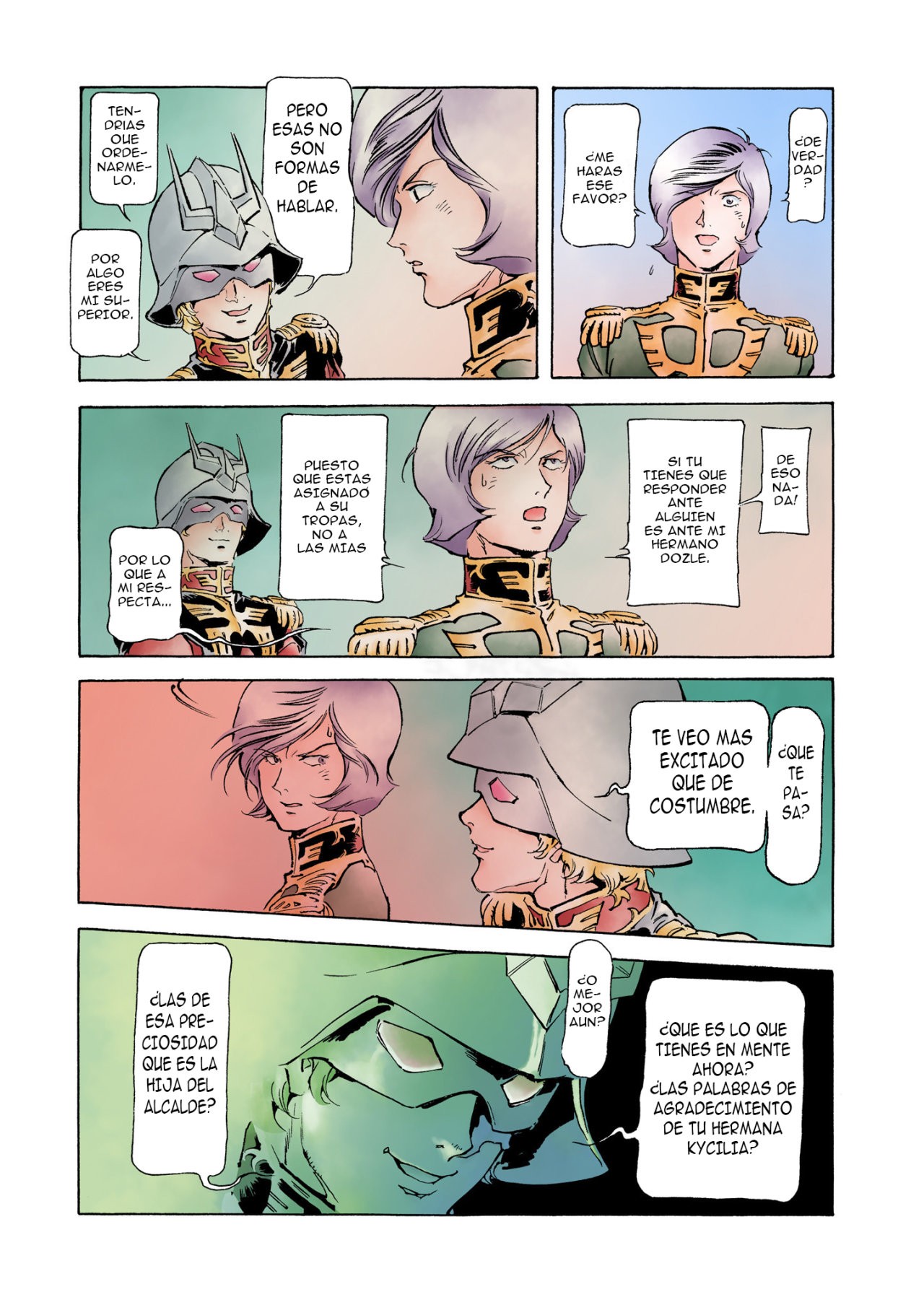 Read MOBILE SUIT GUNDAM THE ORIGIN (ES) Manga Online