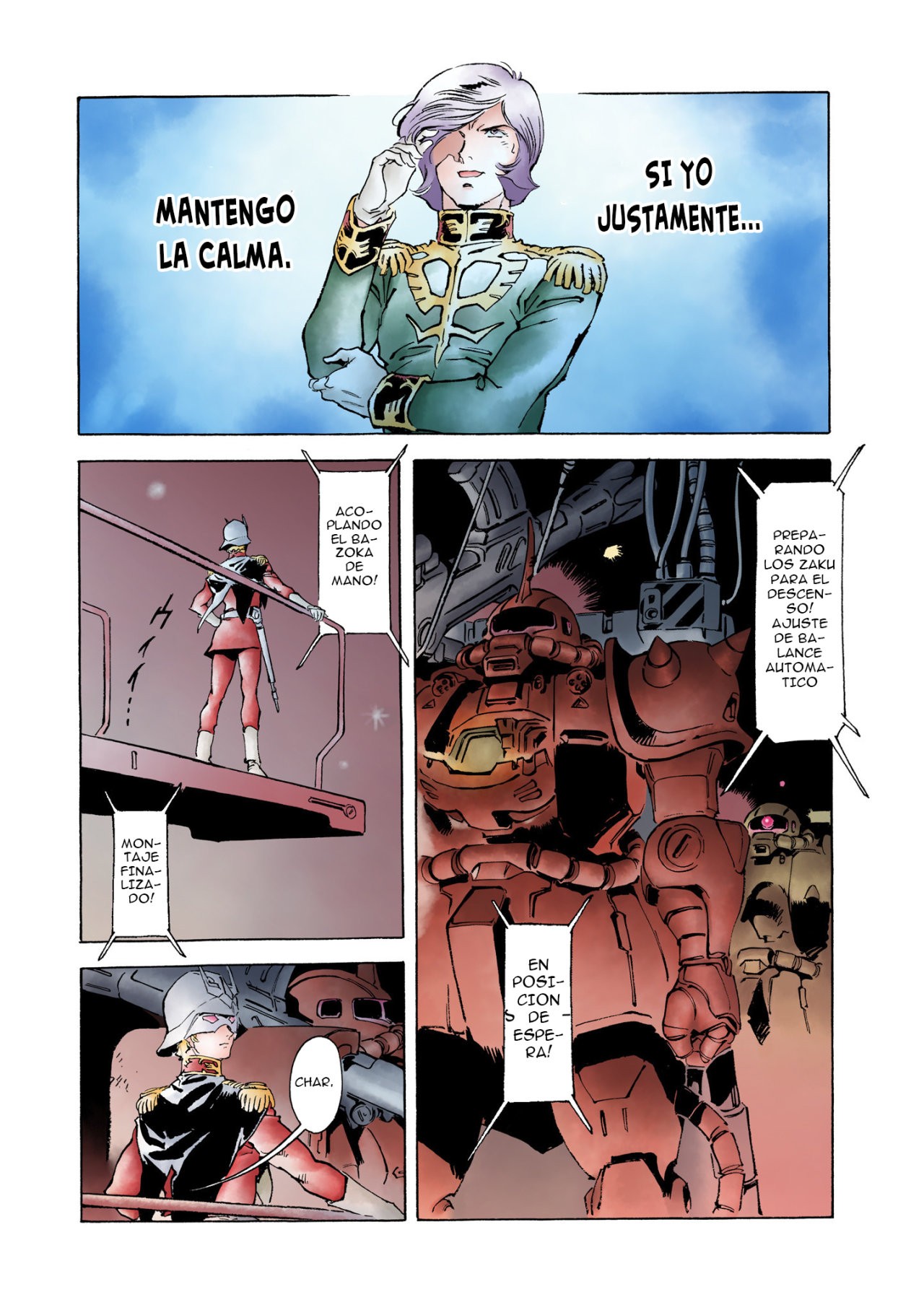 Read MOBILE SUIT GUNDAM THE ORIGIN (ES) Manga Online