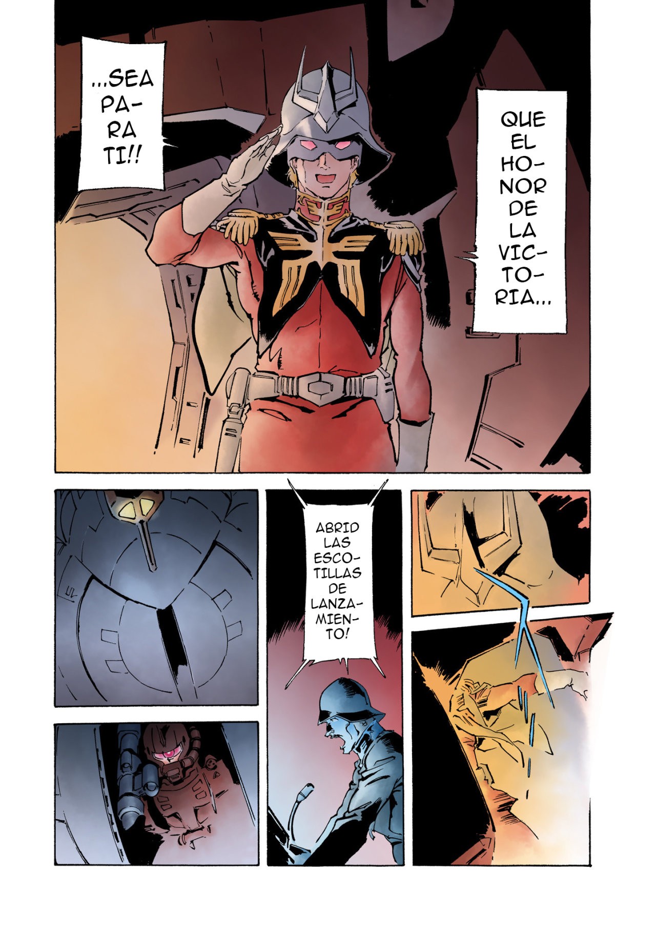 Read MOBILE SUIT GUNDAM THE ORIGIN (ES) Manga Online