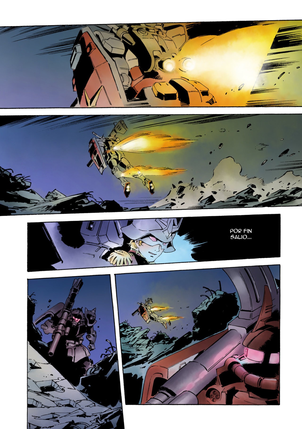 Read MOBILE SUIT GUNDAM THE ORIGIN (ES) Manga Online