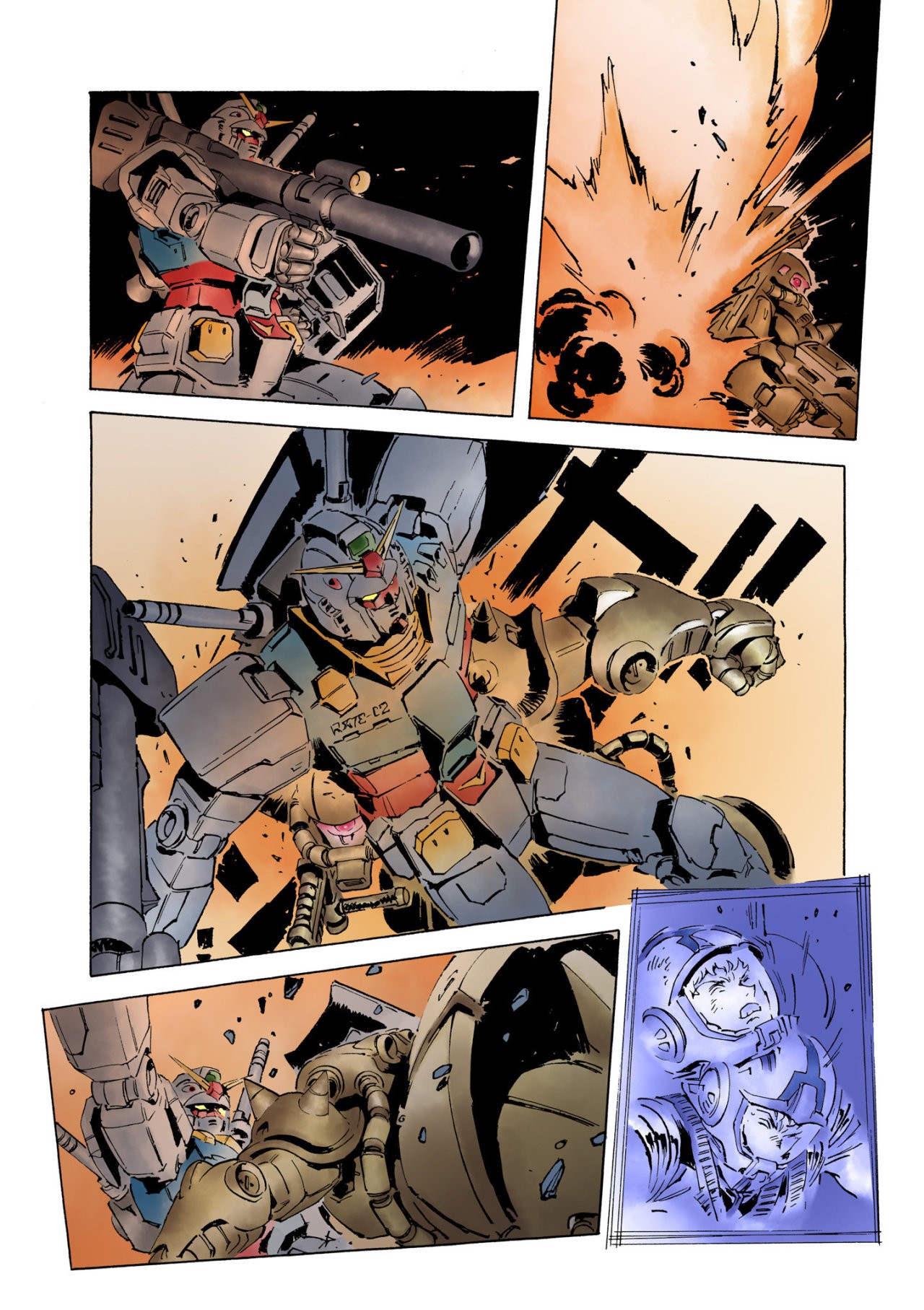 Read MOBILE SUIT GUNDAM THE ORIGIN (ES) Manga Online