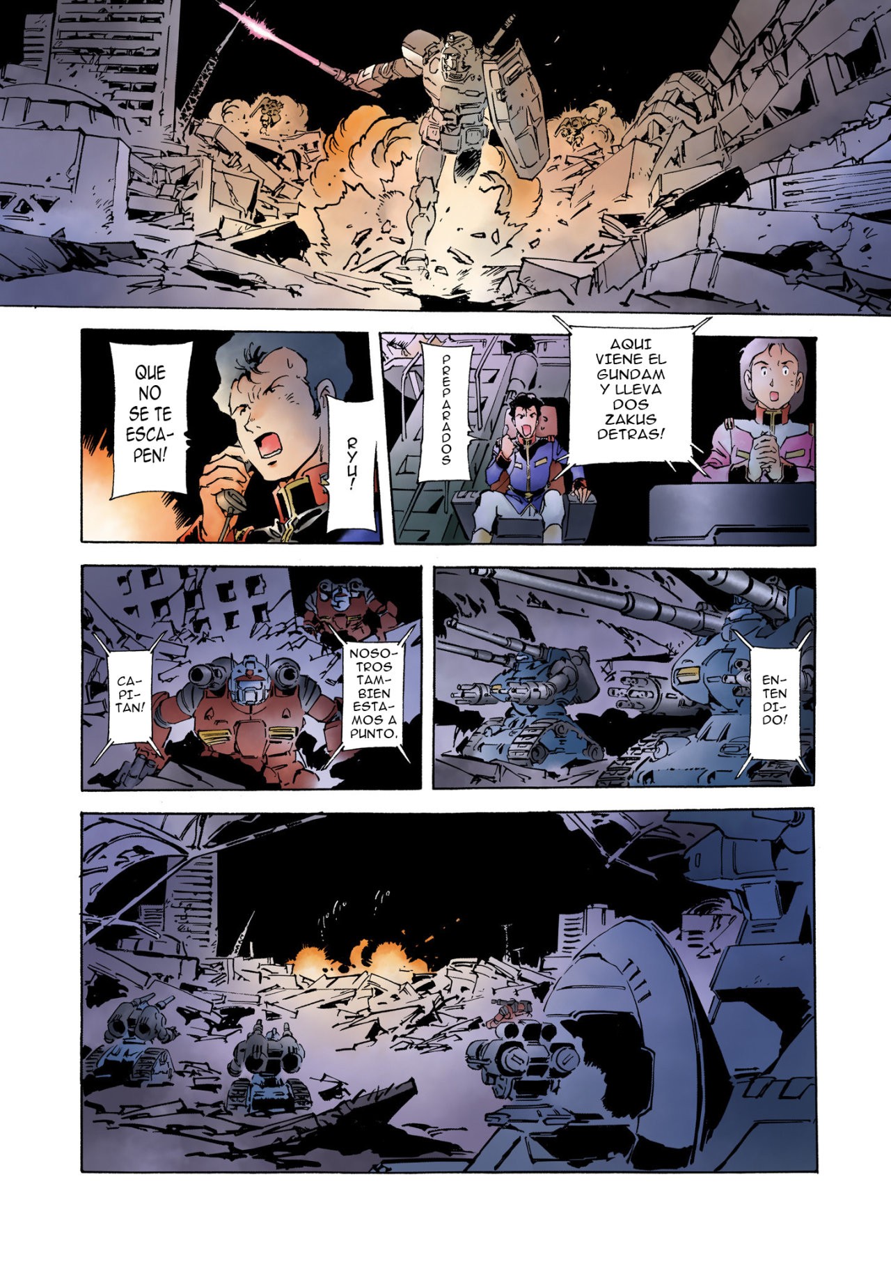 Read MOBILE SUIT GUNDAM THE ORIGIN (ES) Manga Online