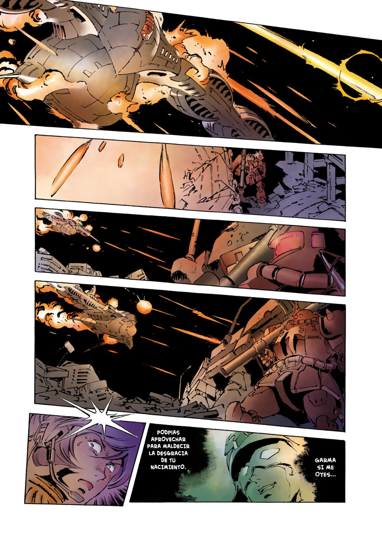 Read MOBILE SUIT GUNDAM THE ORIGIN (ES) Manga Online
