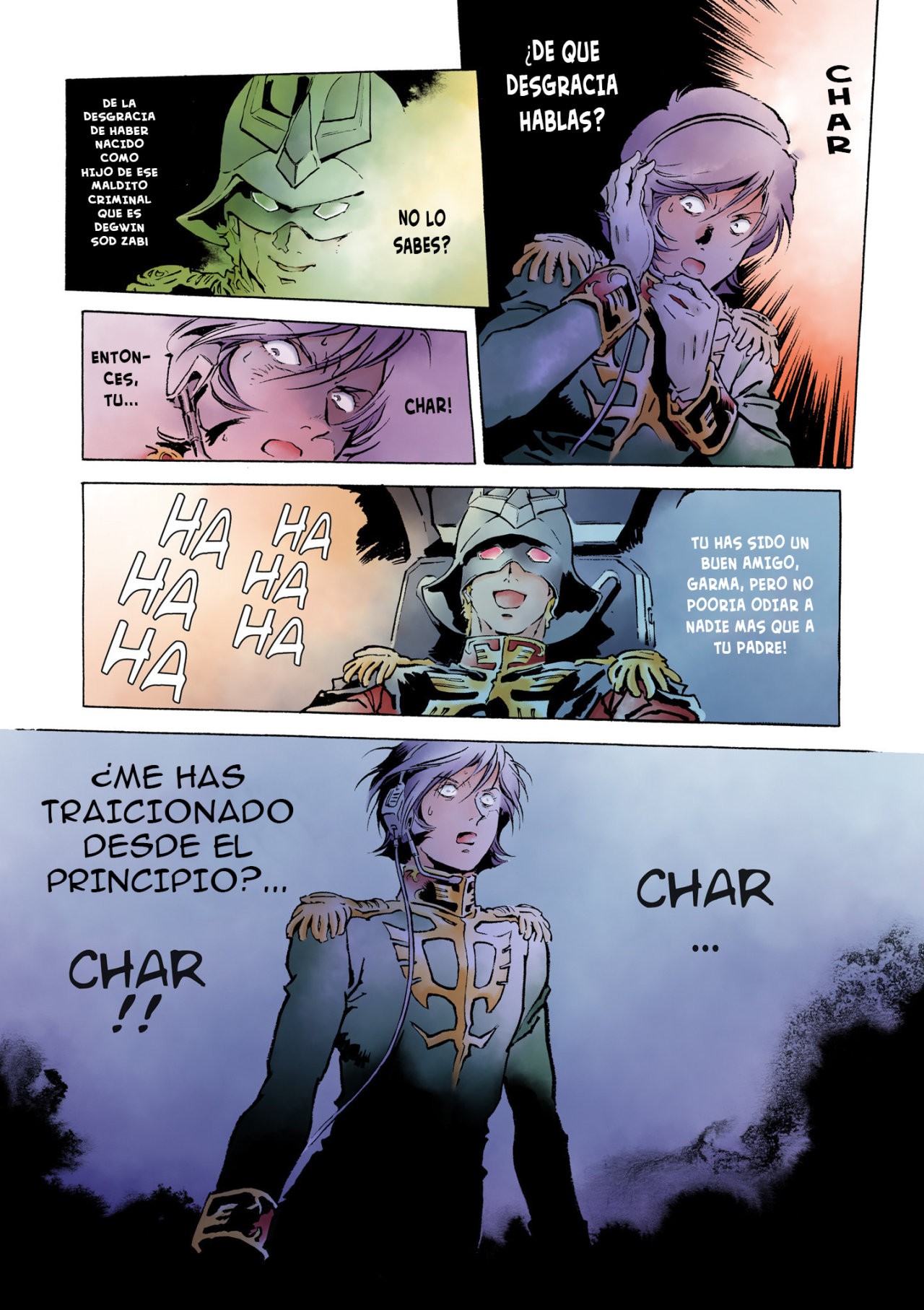 Read MOBILE SUIT GUNDAM THE ORIGIN (ES) Manga Online