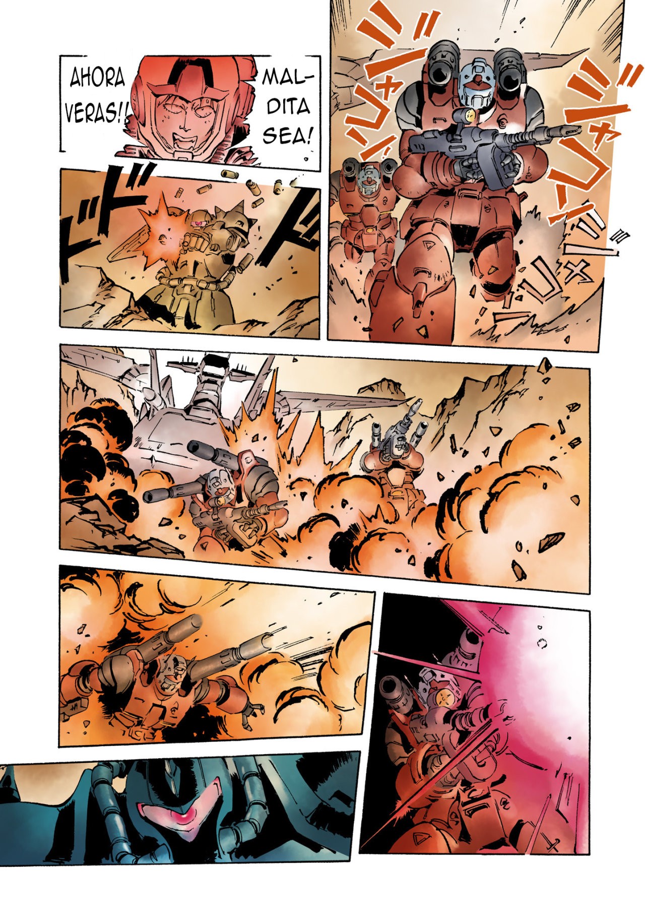 Read MOBILE SUIT GUNDAM THE ORIGIN (ES) Manga Online