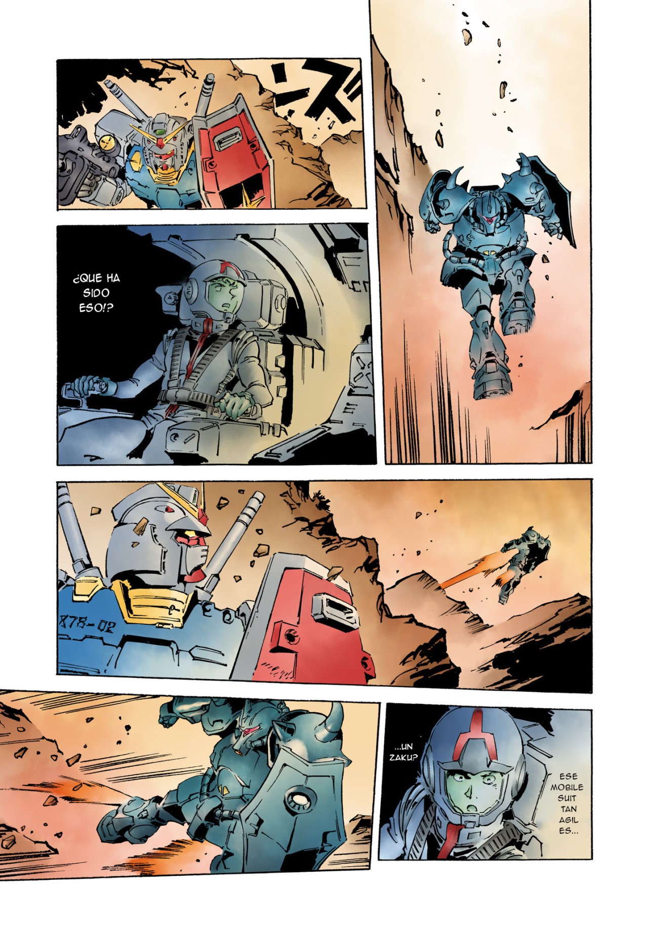 Read MOBILE SUIT GUNDAM THE ORIGIN (ES) Manga Online