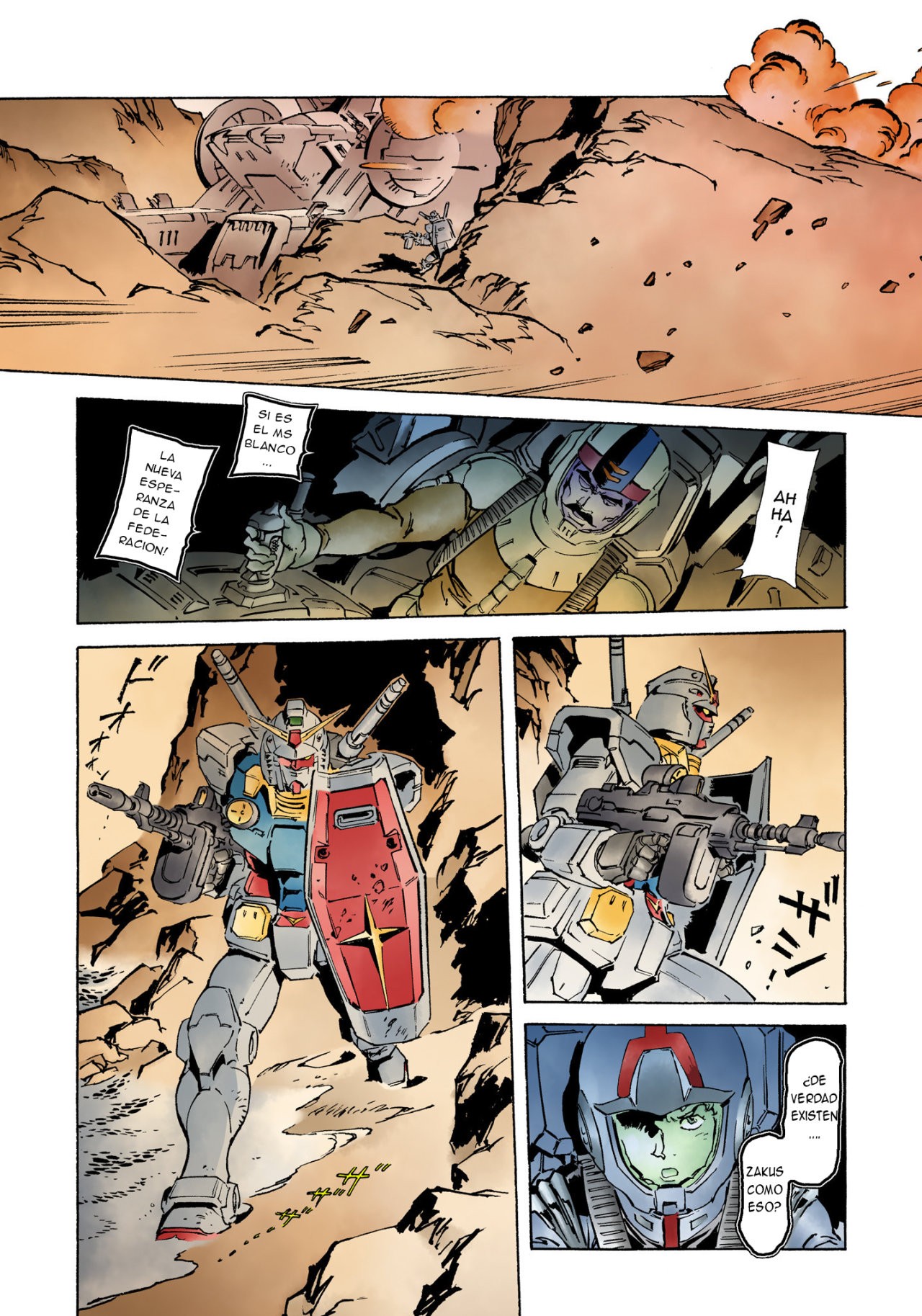 Read MOBILE SUIT GUNDAM THE ORIGIN (ES) Manga Online