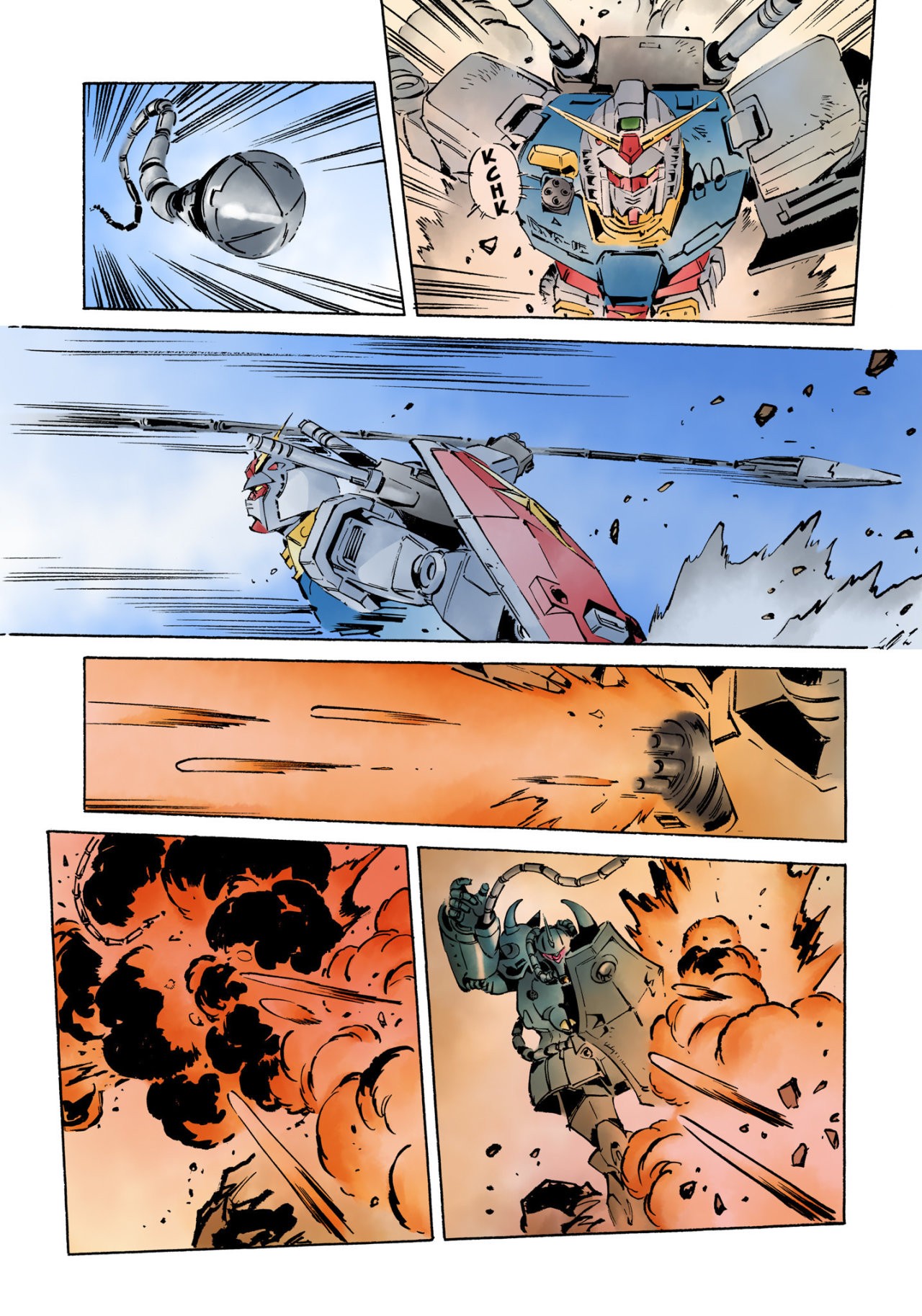 Read MOBILE SUIT GUNDAM THE ORIGIN (ES) Manga Online