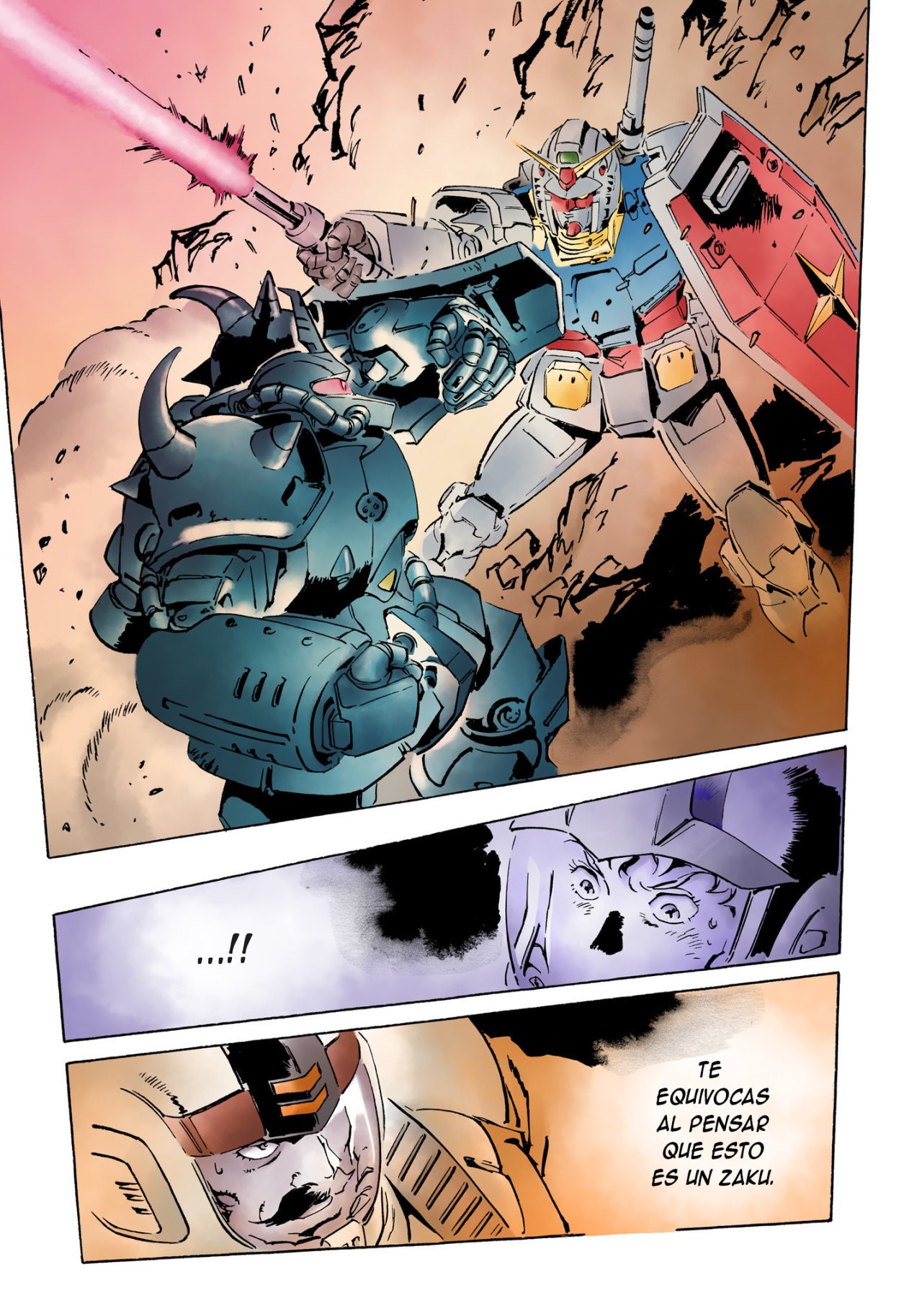 Read MOBILE SUIT GUNDAM THE ORIGIN (ES) Manga Online