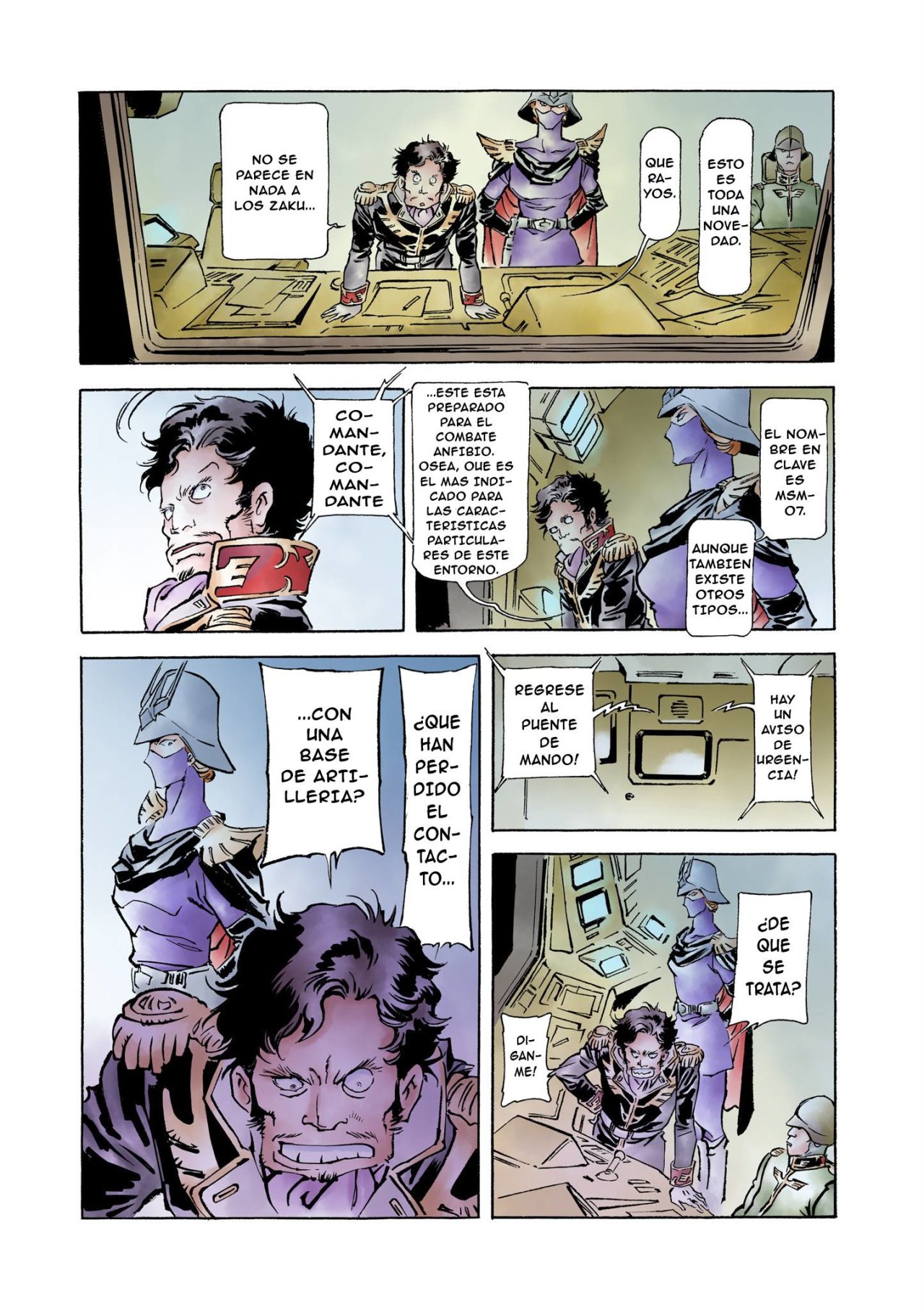 Read MOBILE SUIT GUNDAM THE ORIGIN (ES) Manga Online