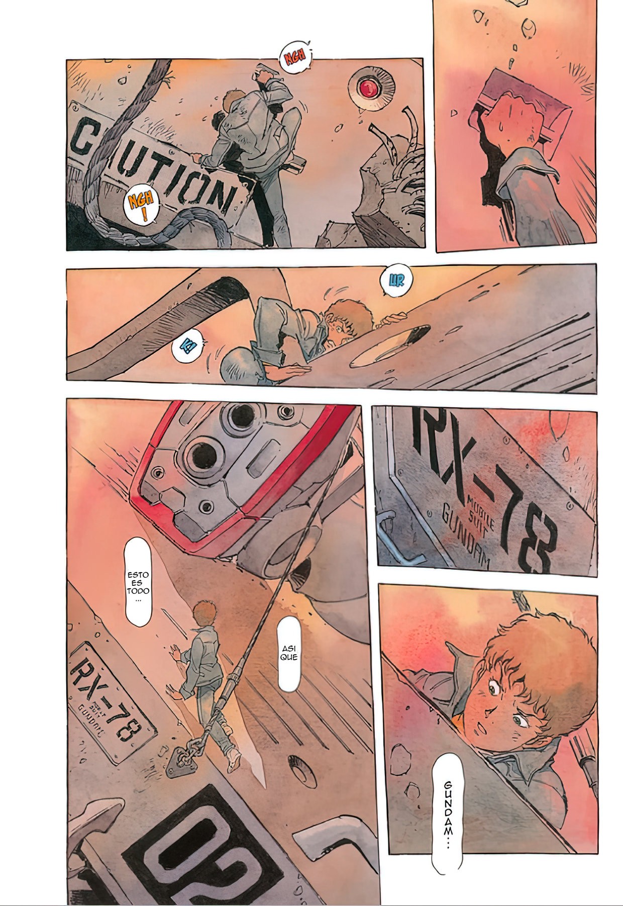 Read MOBILE SUIT GUNDAM THE ORIGIN (ES) Manga Online