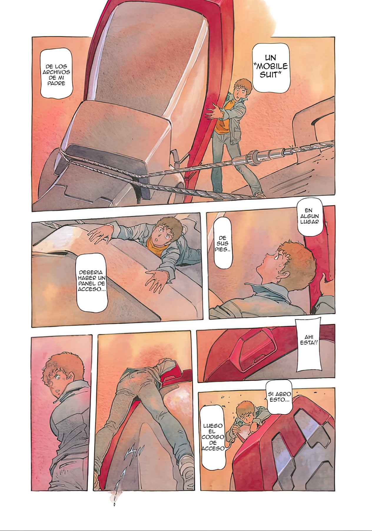 Read MOBILE SUIT GUNDAM THE ORIGIN (ES) Manga Online