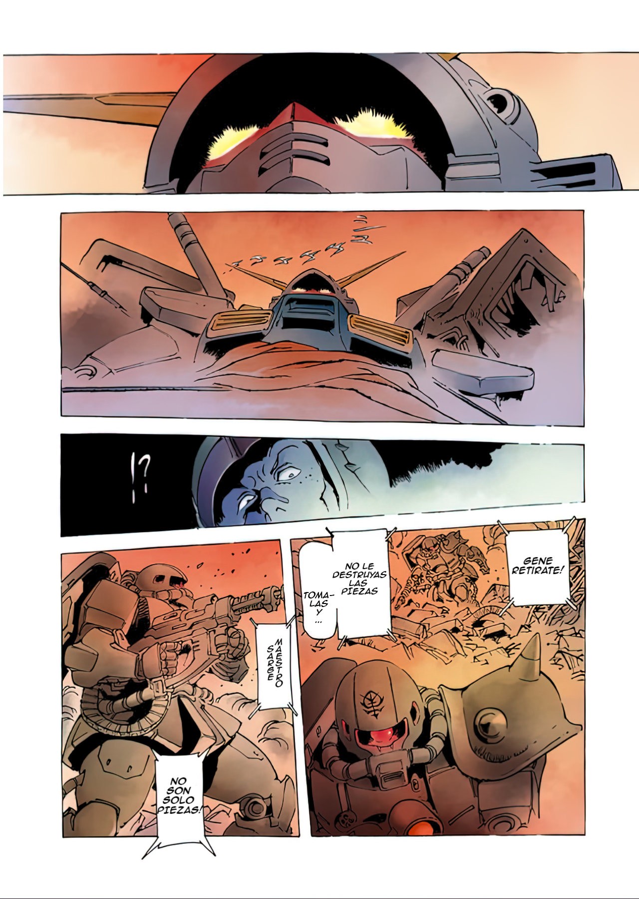Read MOBILE SUIT GUNDAM THE ORIGIN (ES) Manga Online
