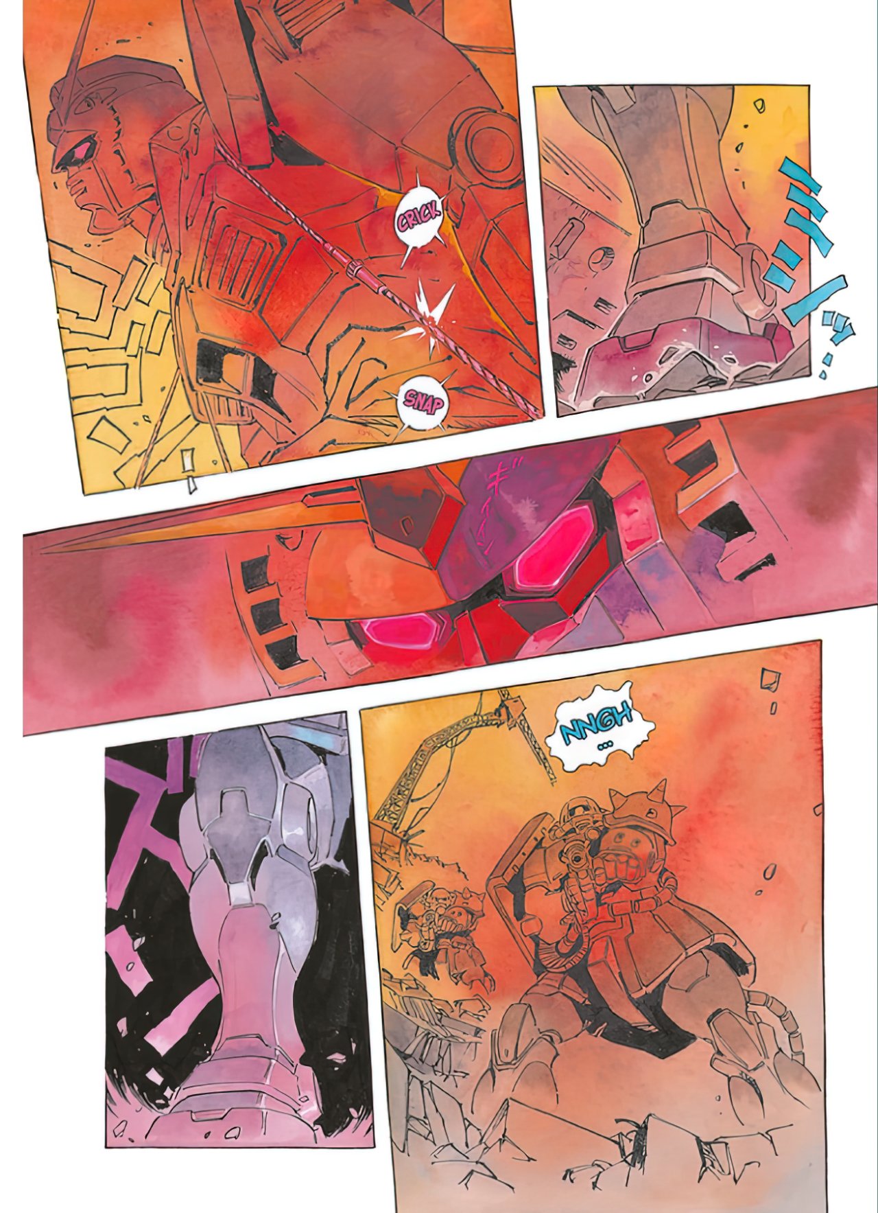 Read MOBILE SUIT GUNDAM THE ORIGIN (ES) Manga Online