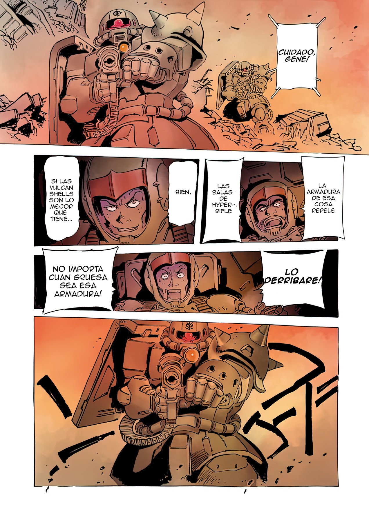 Read MOBILE SUIT GUNDAM THE ORIGIN (ES) Manga Online