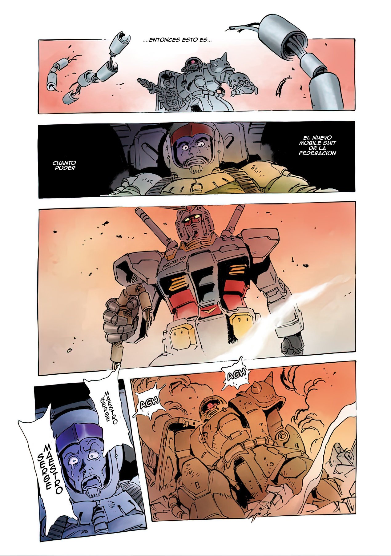 Read MOBILE SUIT GUNDAM THE ORIGIN (ES) Manga Online