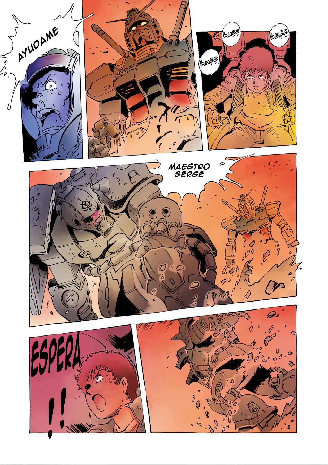 Read MOBILE SUIT GUNDAM THE ORIGIN (ES) Manga Online