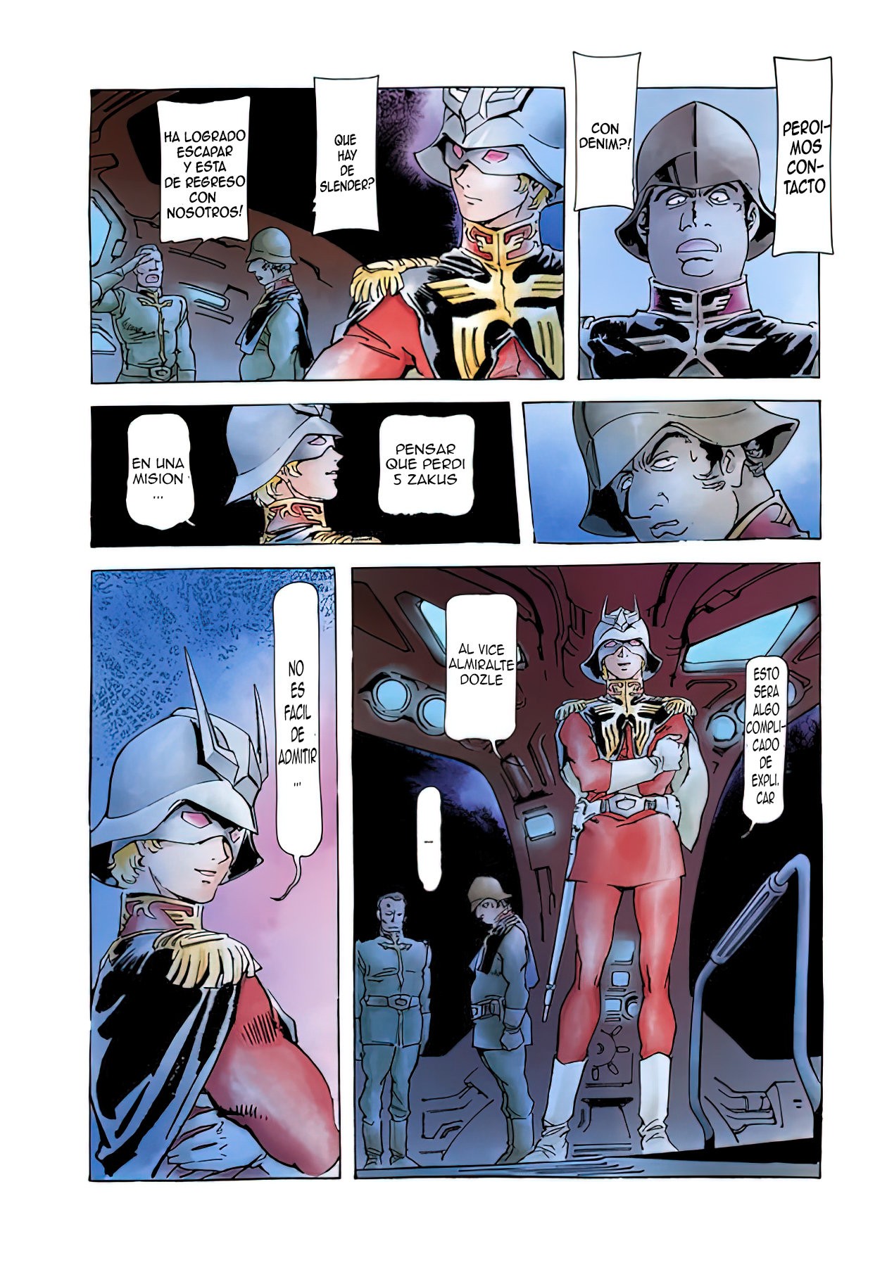 Read MOBILE SUIT GUNDAM THE ORIGIN (ES) Manga Online