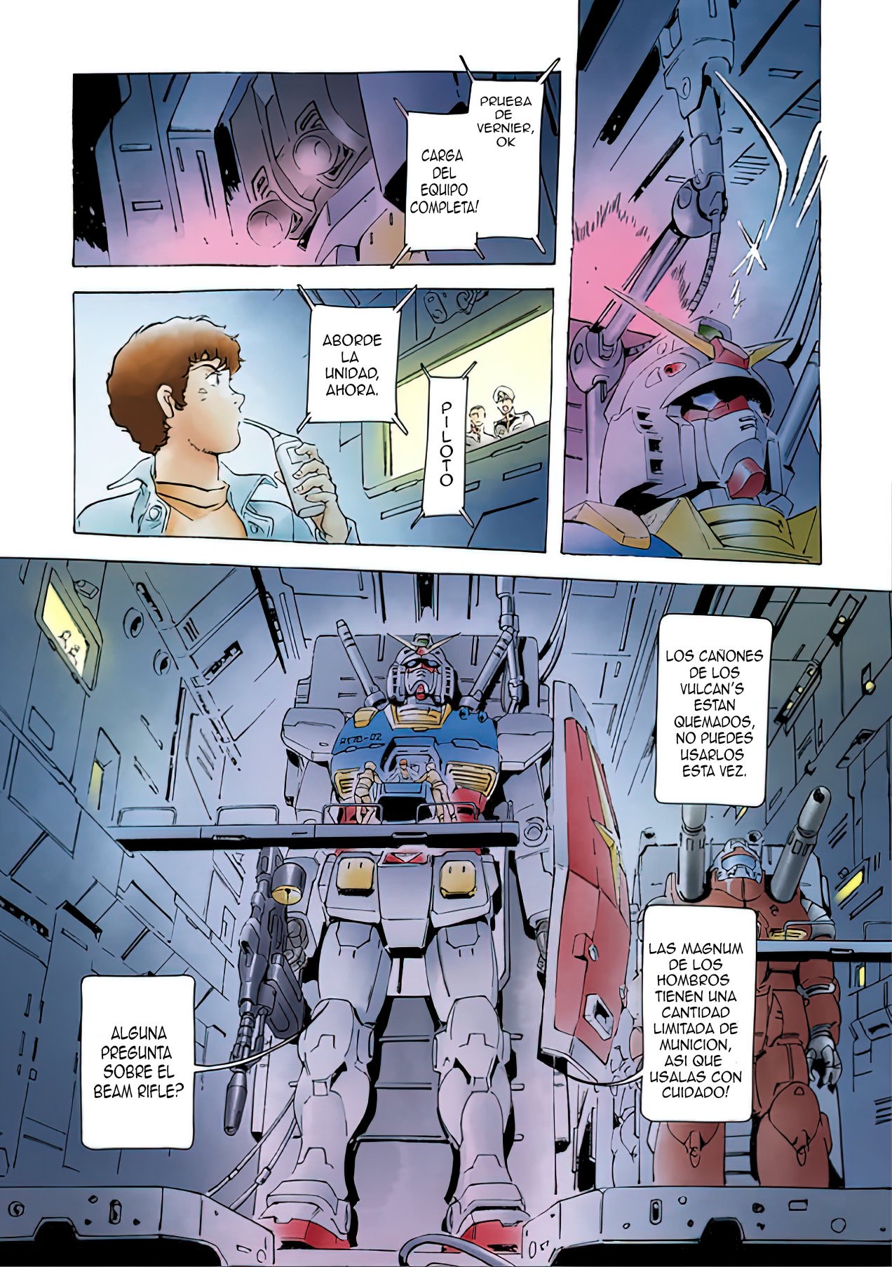 Read MOBILE SUIT GUNDAM THE ORIGIN (ES) Manga Online