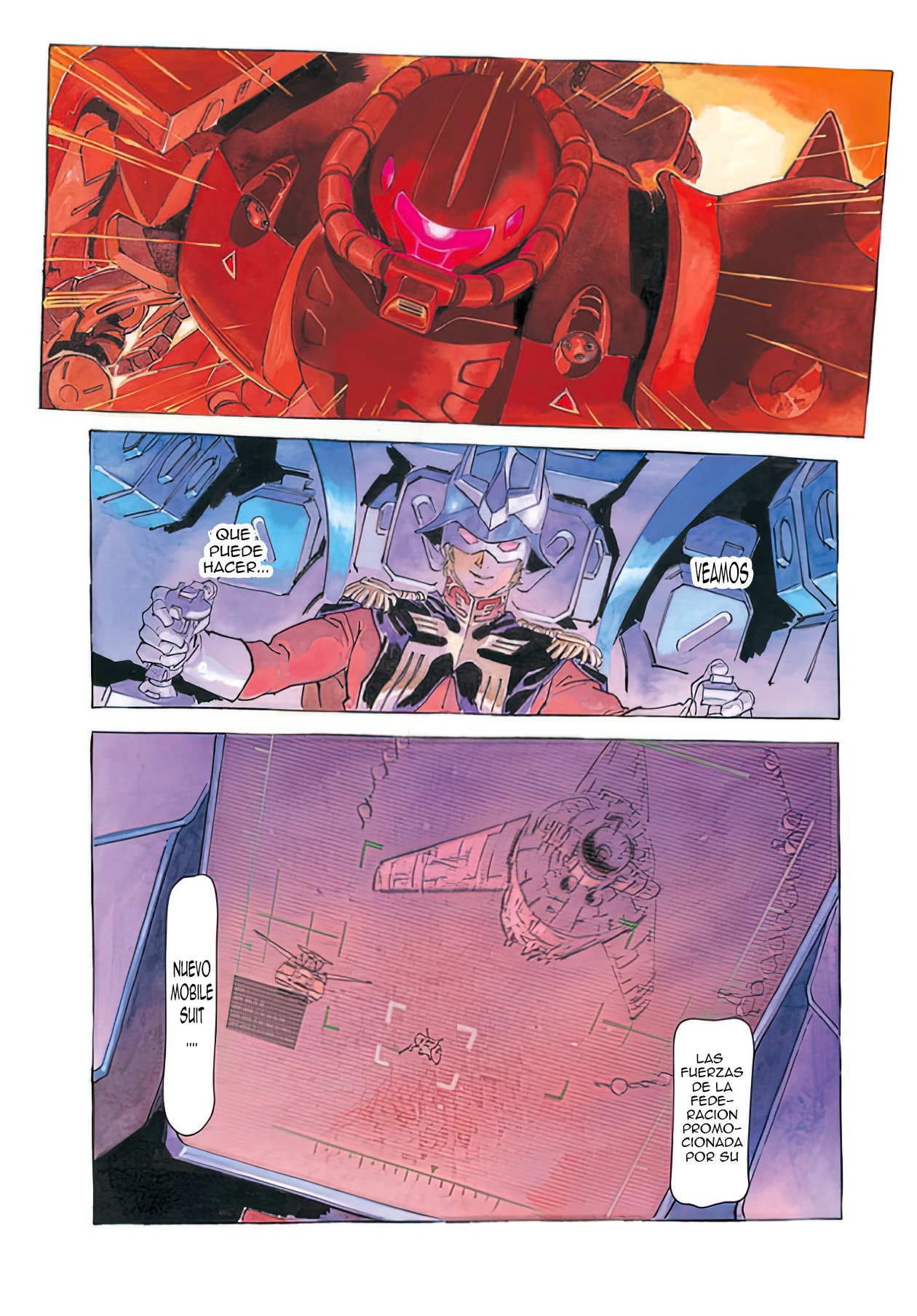 Read MOBILE SUIT GUNDAM THE ORIGIN (ES) Manga Online
