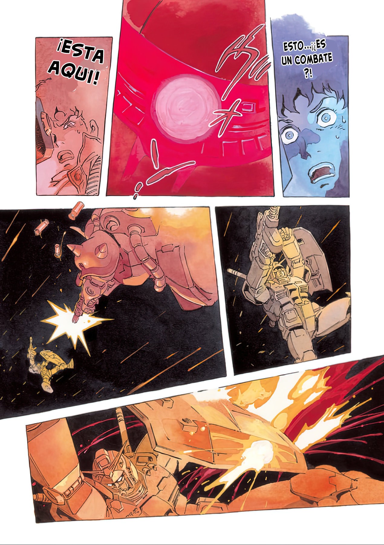 Read MOBILE SUIT GUNDAM THE ORIGIN (ES) Manga Online