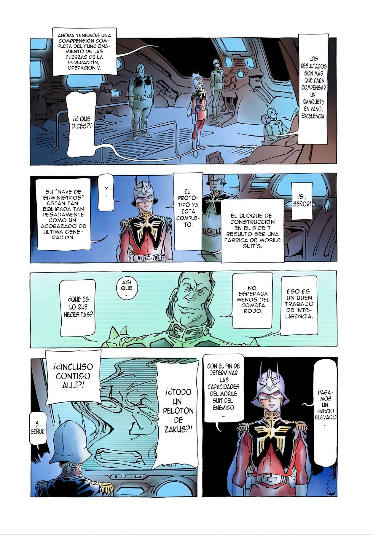 Read MOBILE SUIT GUNDAM THE ORIGIN (ES) Manga Online
