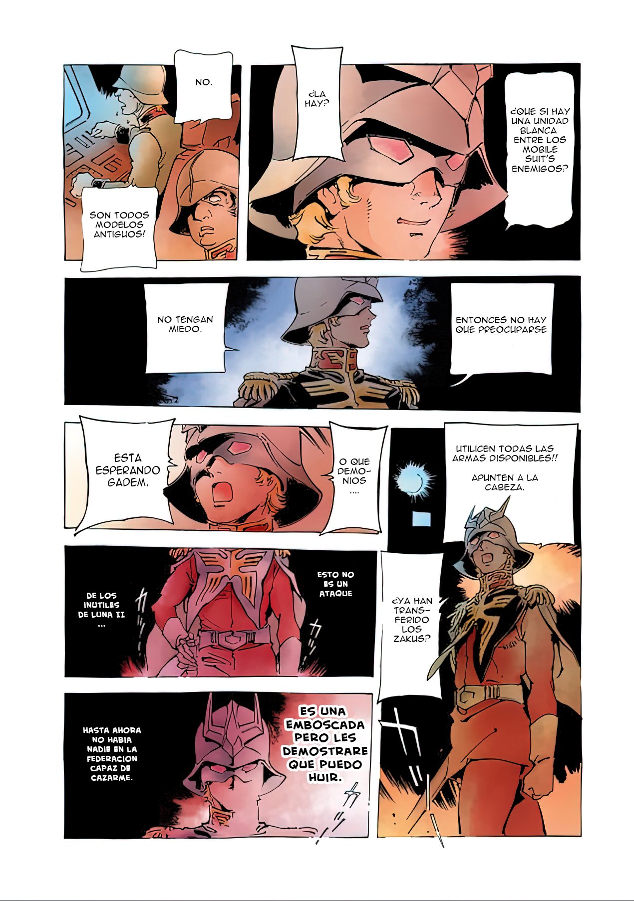Read MOBILE SUIT GUNDAM THE ORIGIN (ES) Manga Online