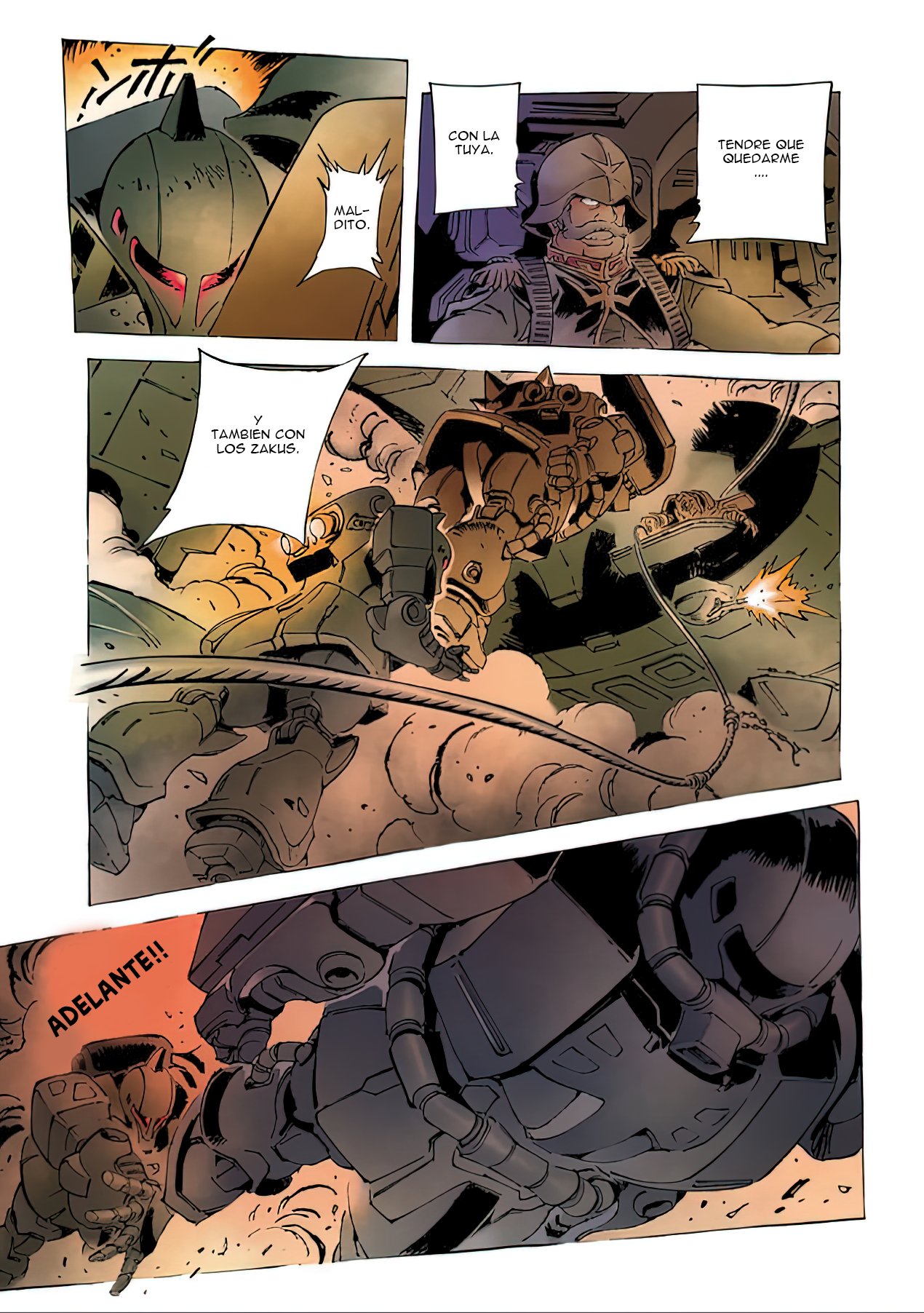 Read MOBILE SUIT GUNDAM THE ORIGIN (ES) Manga Online