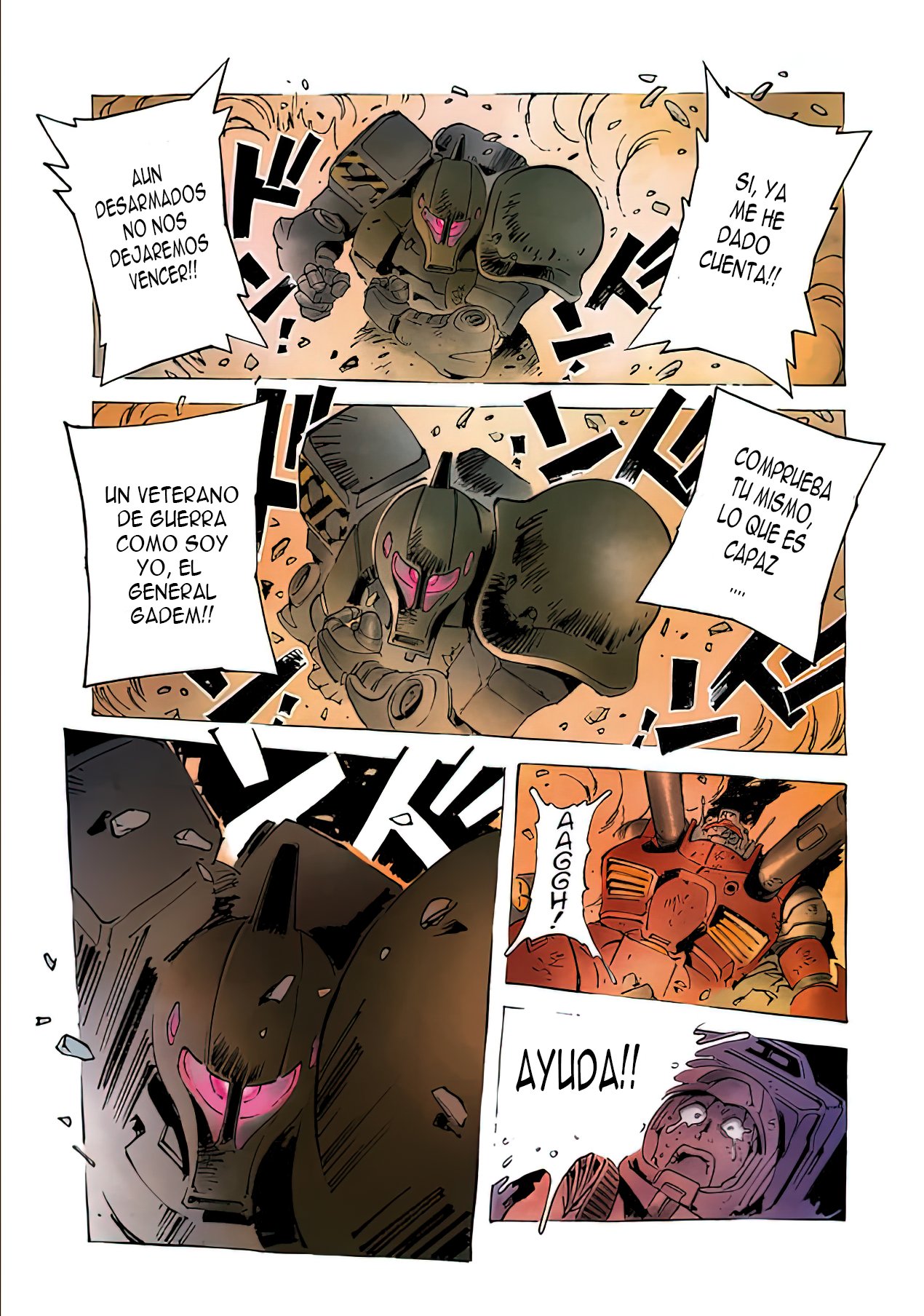 Read MOBILE SUIT GUNDAM THE ORIGIN (ES) Manga Online