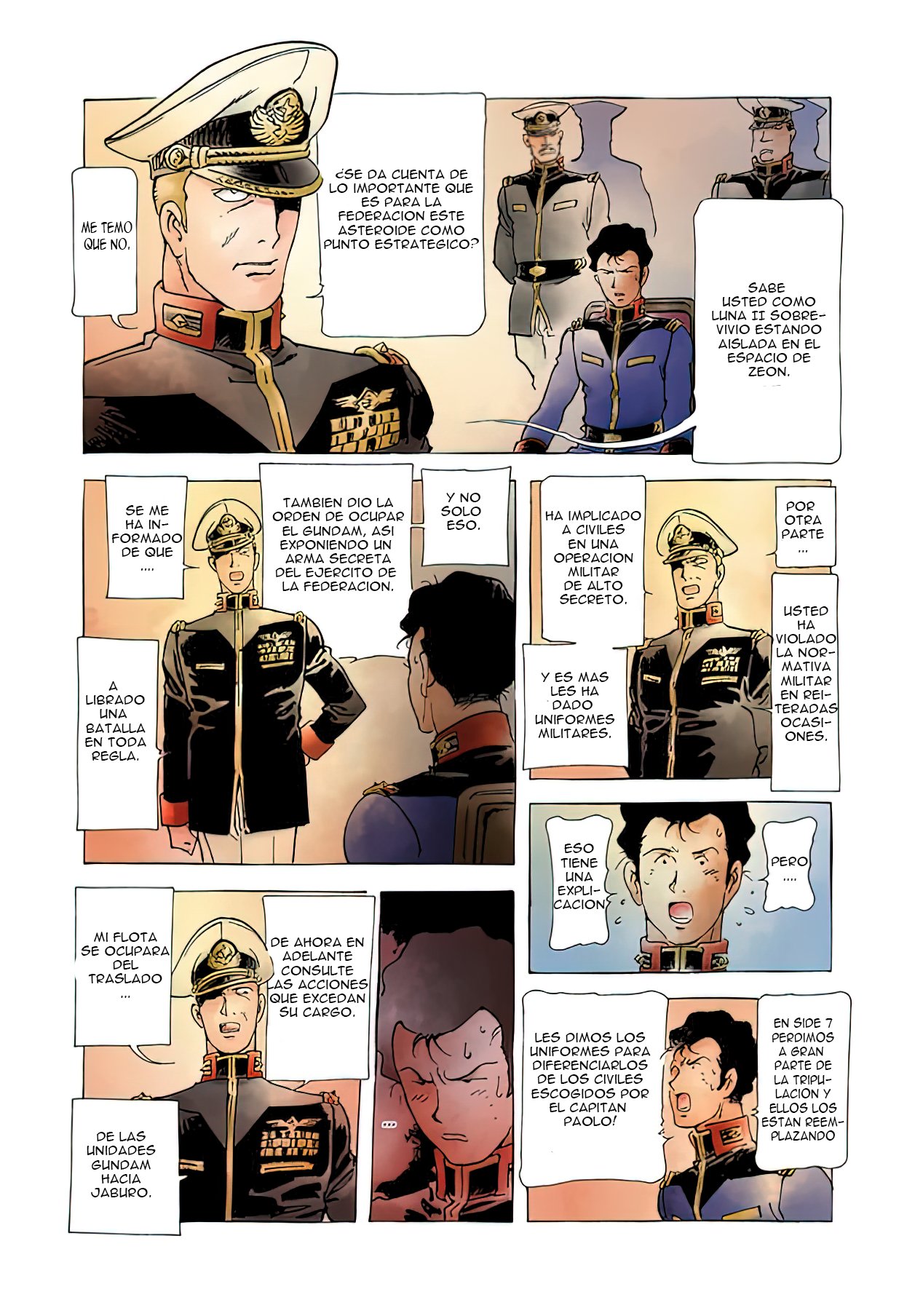 Read MOBILE SUIT GUNDAM THE ORIGIN (ES) Manga Online