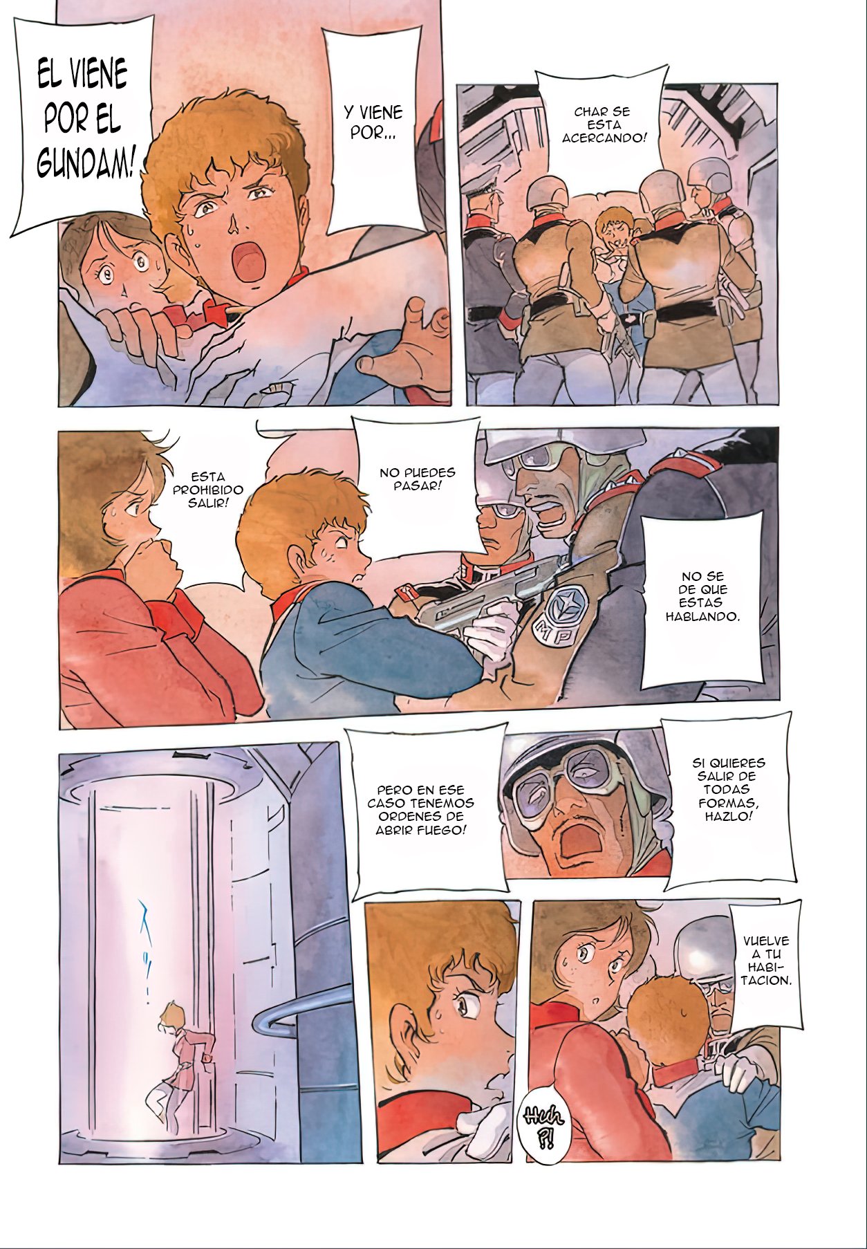 Read MOBILE SUIT GUNDAM THE ORIGIN (ES) Manga Online