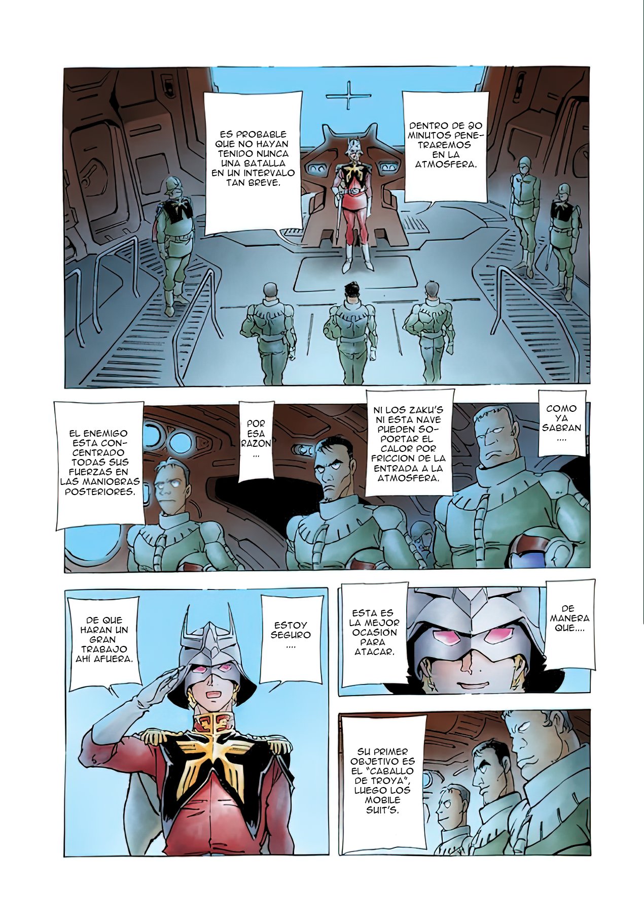 Read MOBILE SUIT GUNDAM THE ORIGIN (ES) Manga Online