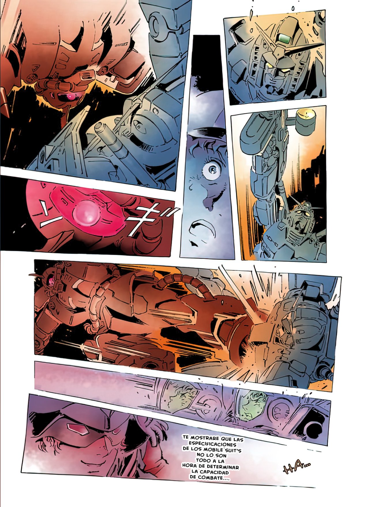 Read MOBILE SUIT GUNDAM THE ORIGIN (ES) Manga Online