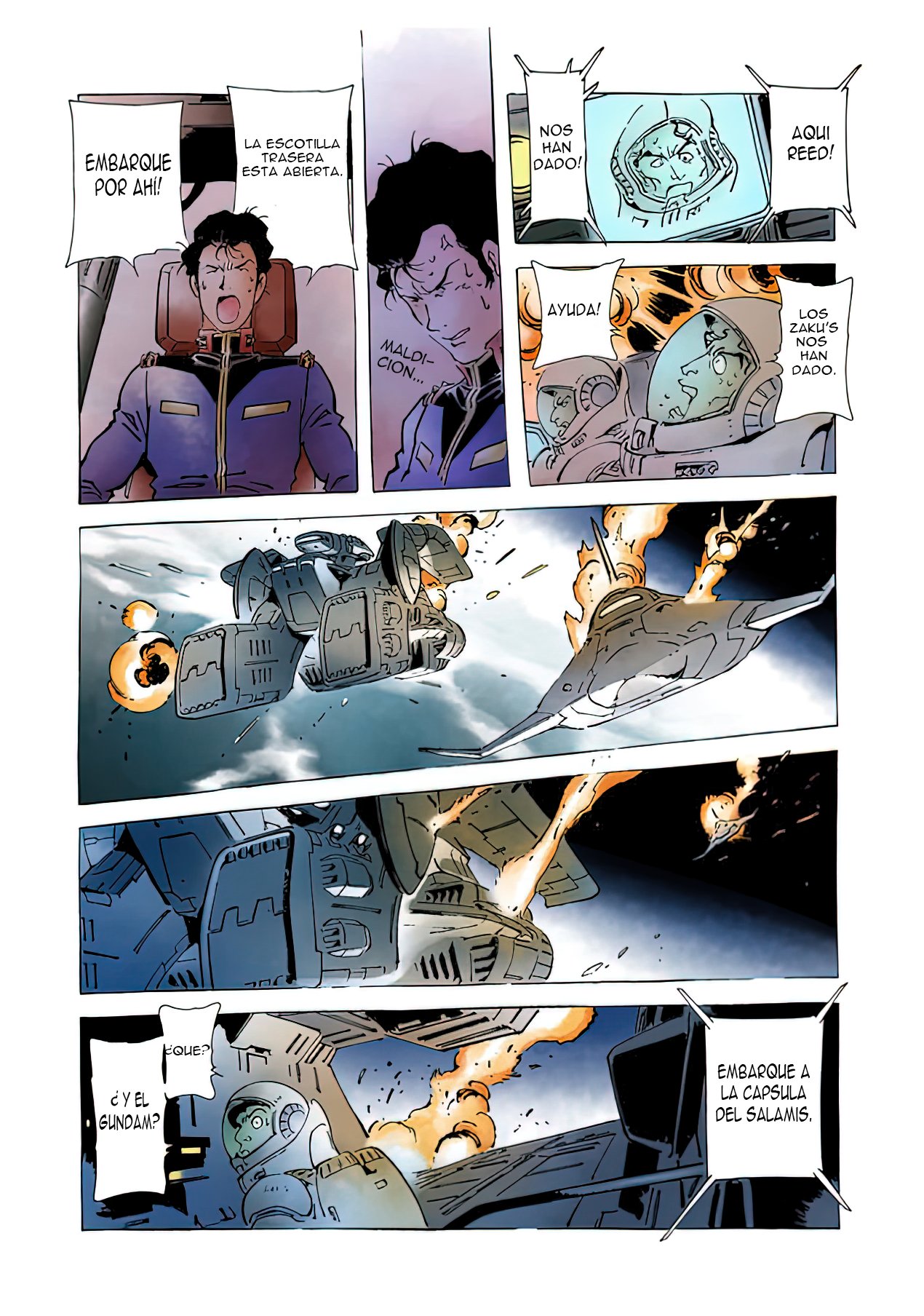 Read MOBILE SUIT GUNDAM THE ORIGIN (ES) Manga Online