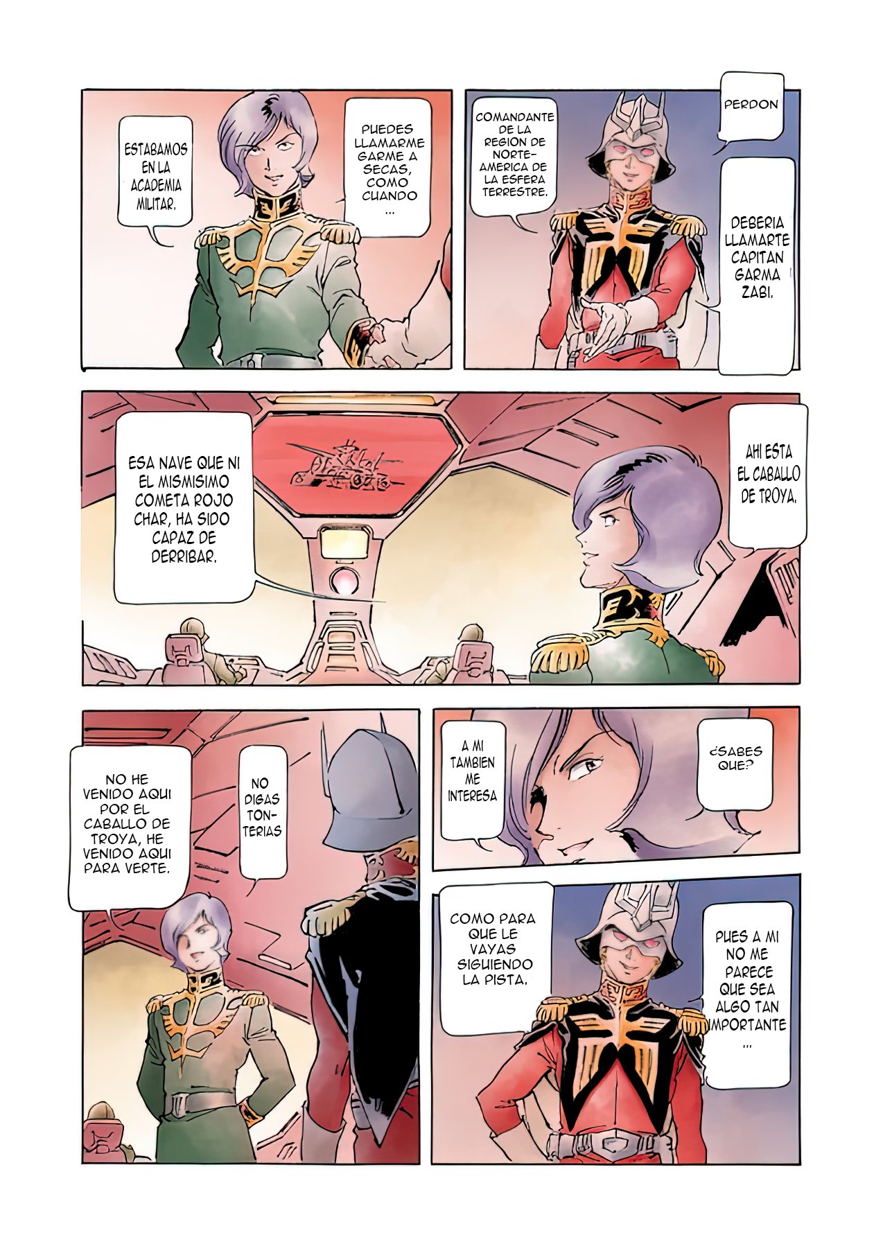 Read MOBILE SUIT GUNDAM THE ORIGIN (ES) Manga Online