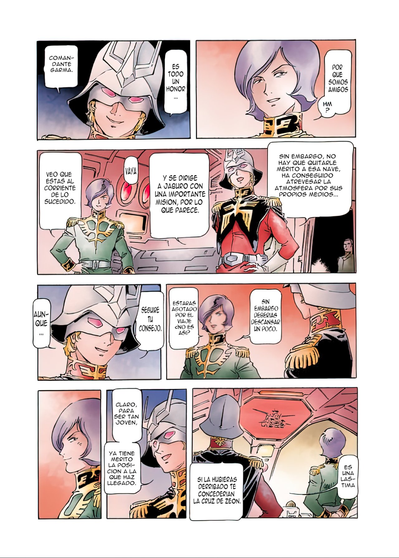 Read MOBILE SUIT GUNDAM THE ORIGIN (ES) Manga Online