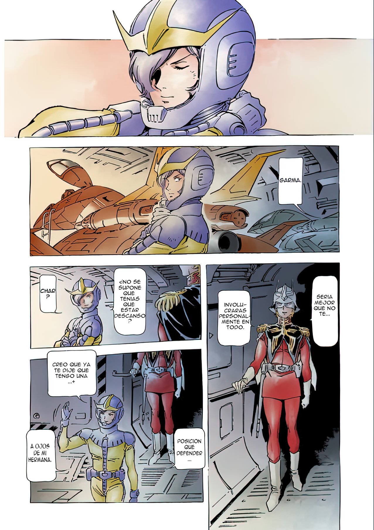 Read MOBILE SUIT GUNDAM THE ORIGIN (ES) Manga Online