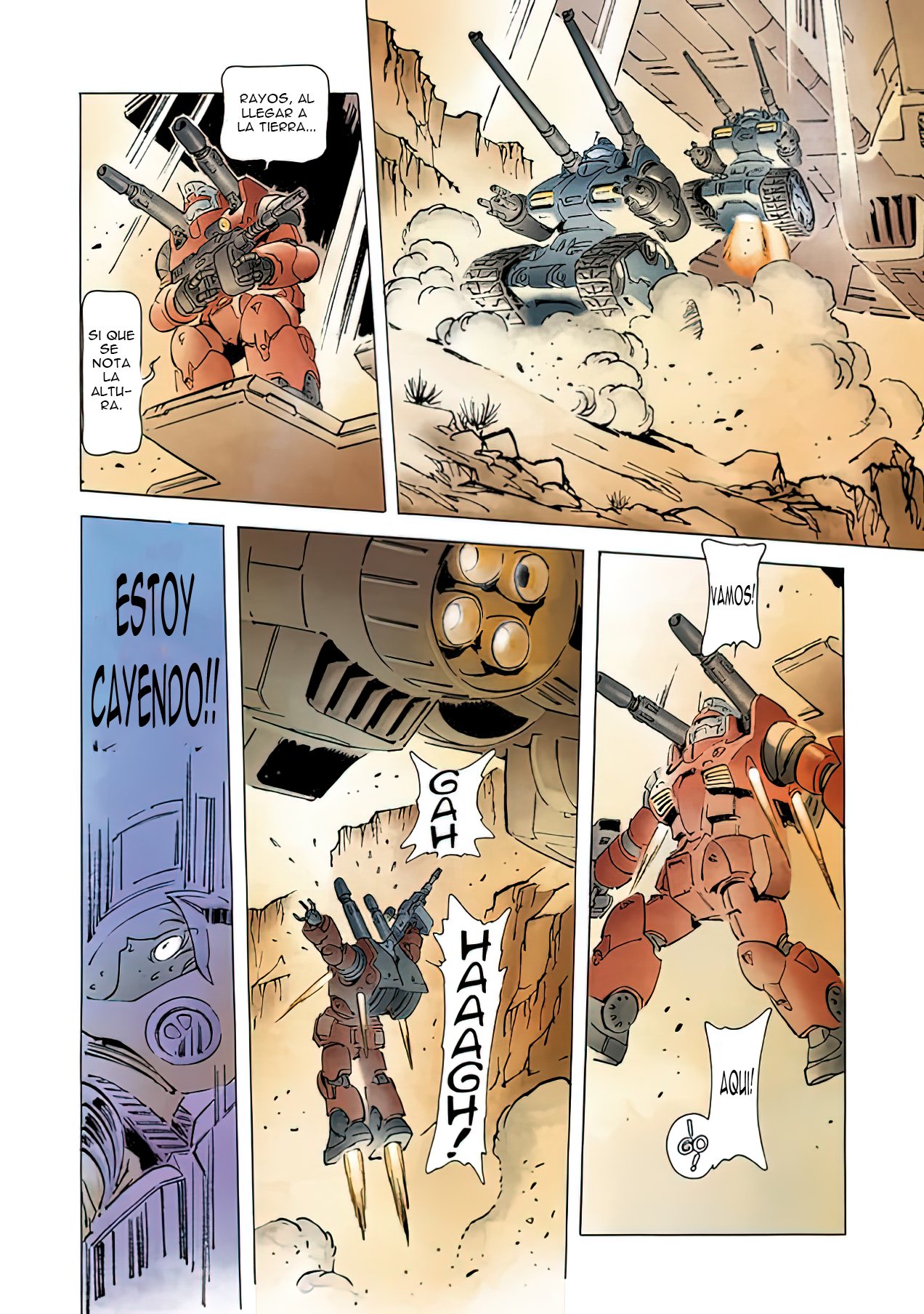 Read MOBILE SUIT GUNDAM THE ORIGIN (ES) Manga Online