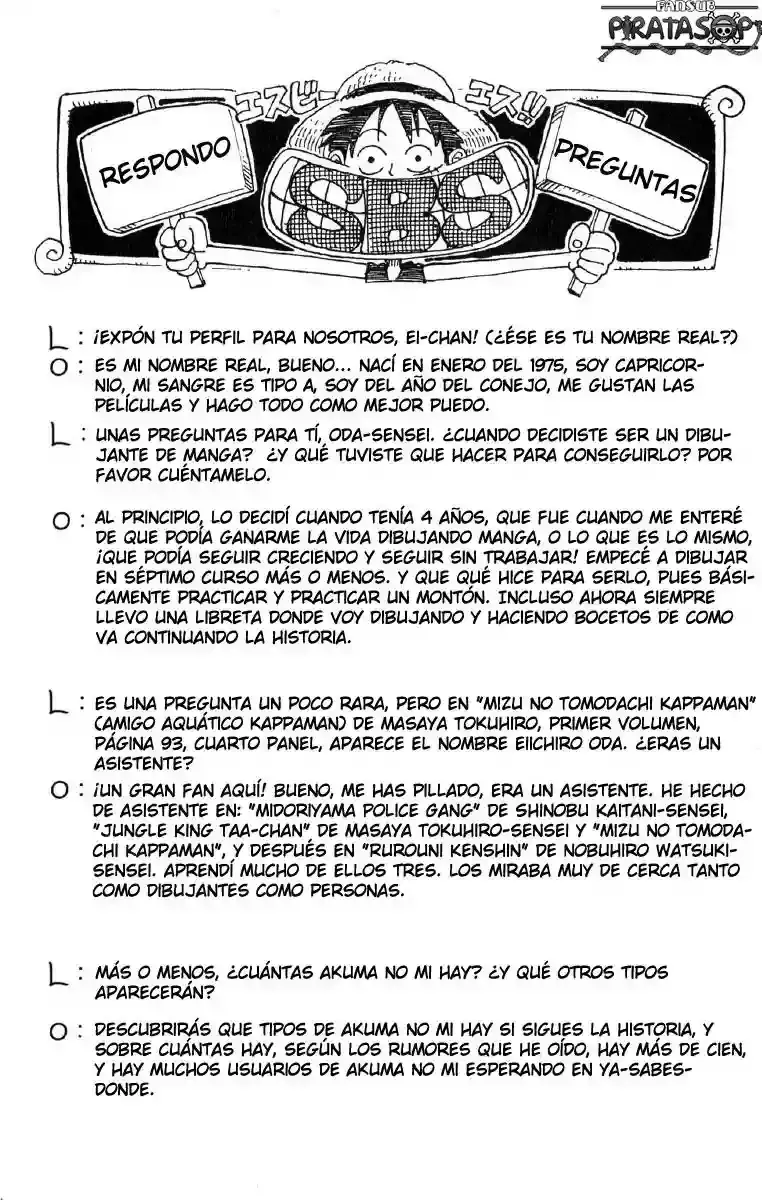 Read One Piece (ES) Manga Online