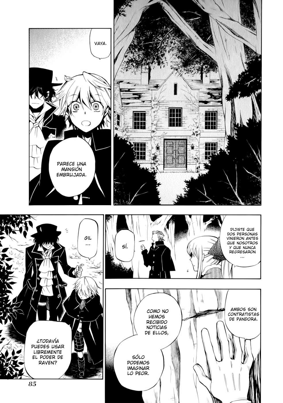 Read Pandora Hearts (ES) Manga Online