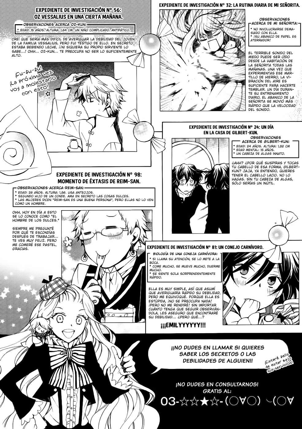 Read Pandora Hearts (ES) Manga Online