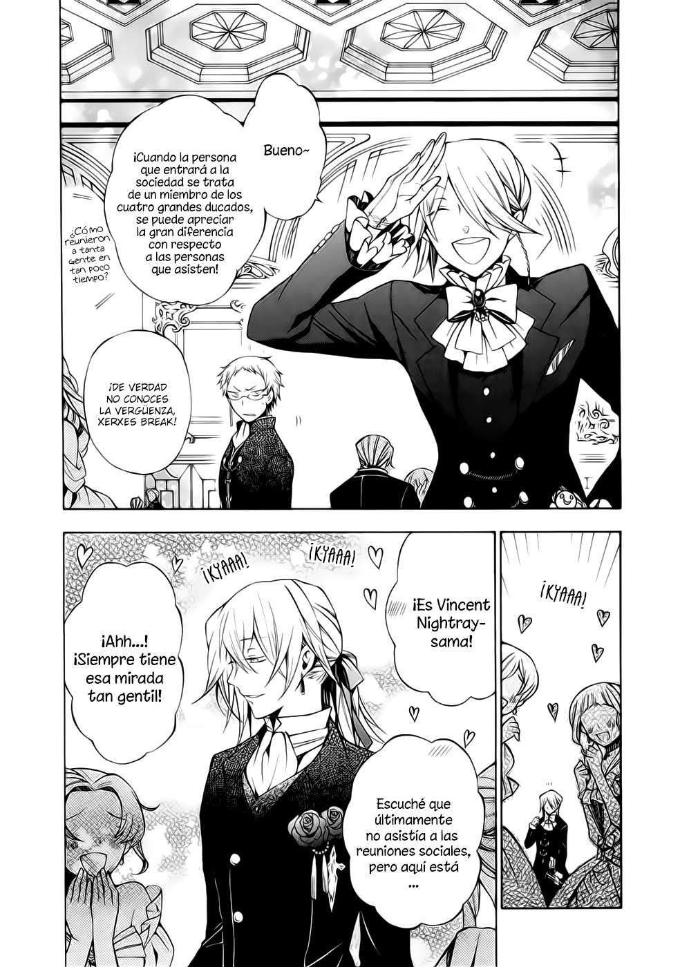 Read Pandora Hearts (ES) Manga Online