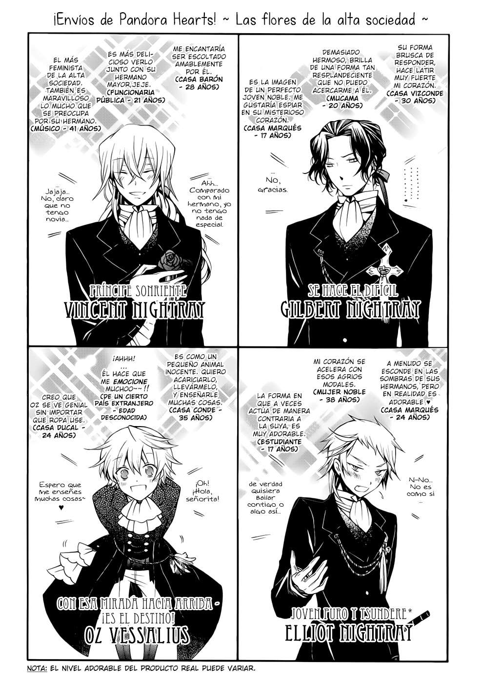 Read Pandora Hearts (ES) Manga Online
