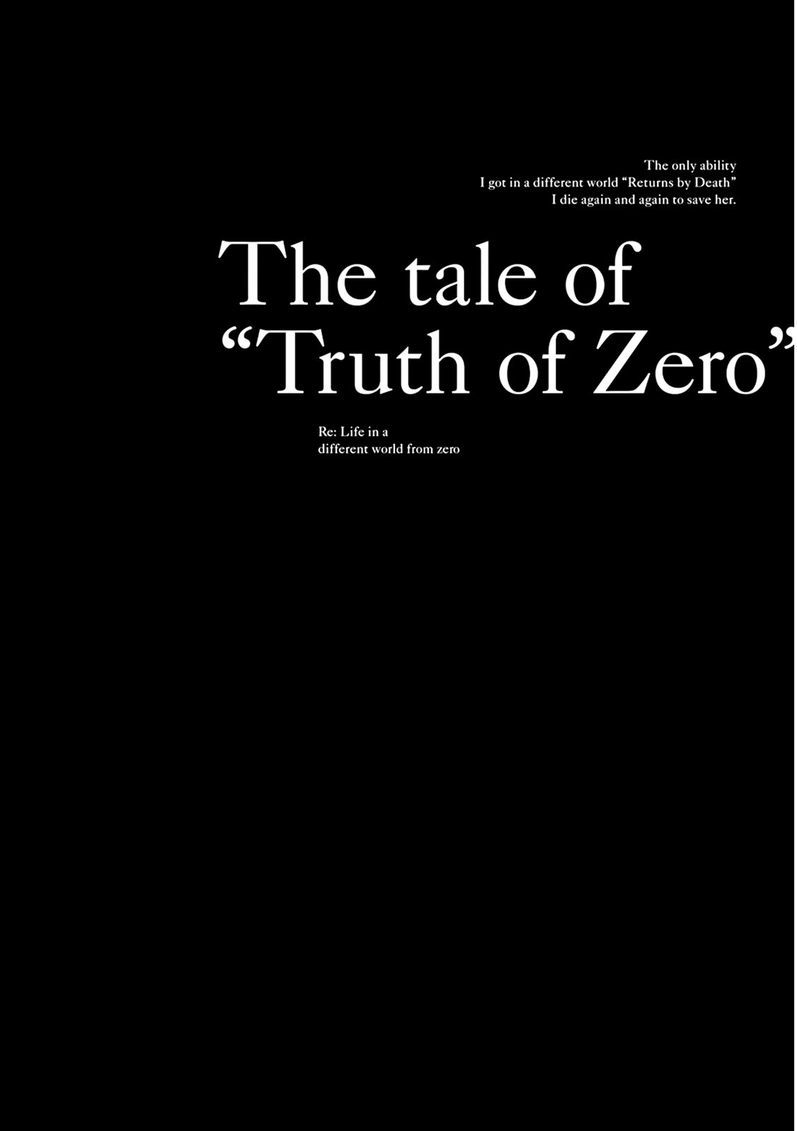 Read Re Zero kara Hajimeru Isekai Seikatsu (ES) Manga Online